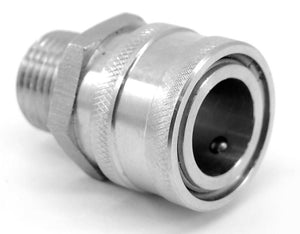 Stainless steel female quick disconnect 1/2 inch NPT male
