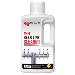 Acid line cleaner