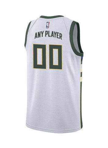 Nike 2019-20 City Edition Cream City Pat Connaughton Milwaukee Bucks Swingman Jersey / 3X Large