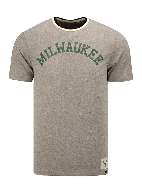 milwaukee bucks old logo t shirt