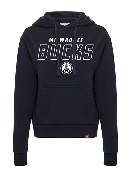 Sportiqe Ava Dusk Ball Milwaukee Bucks Sweatshirt Bucks Pro Shop