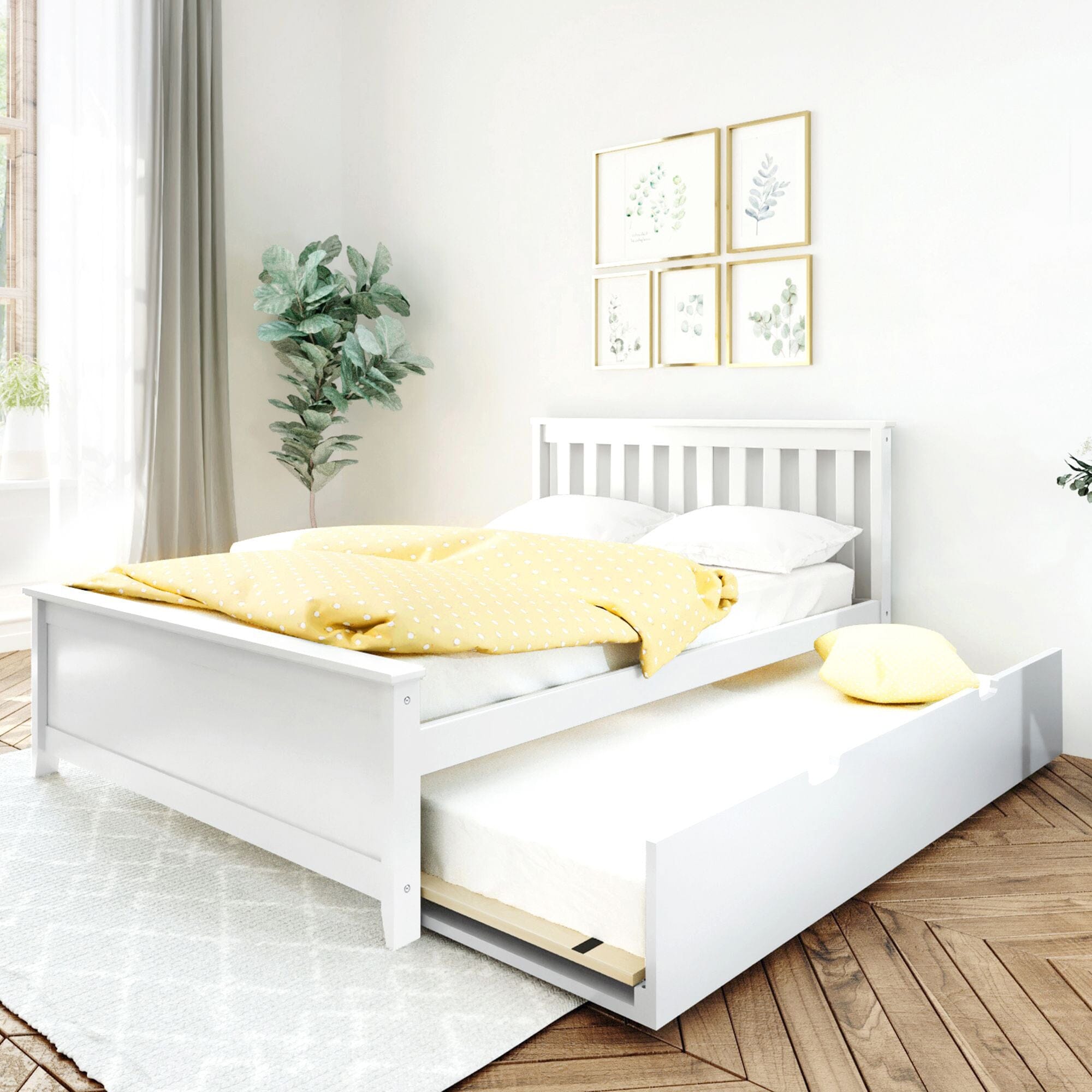 Image of Kid's Full-Size Bed with Trundle