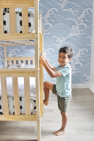 Twin over Twin Bunk Bed for Kids