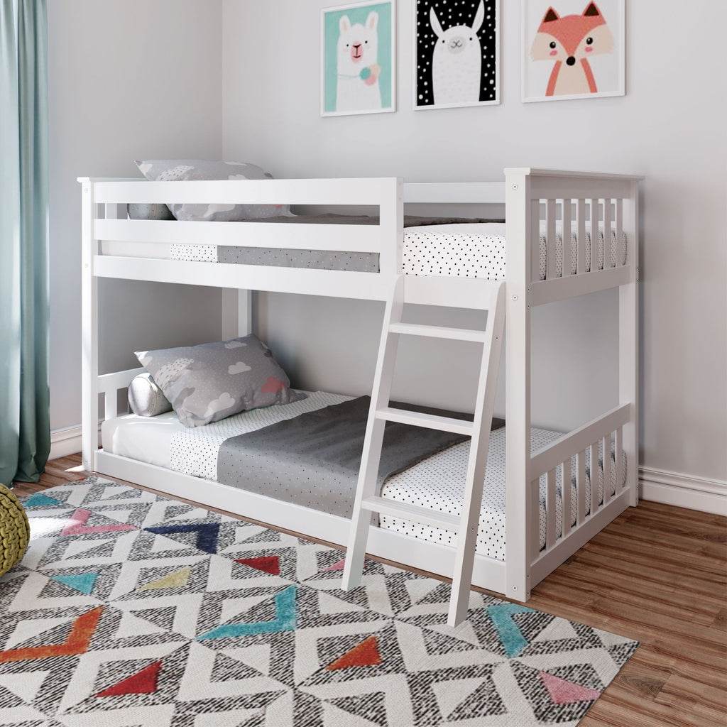 max and lily twin over full bunk bed