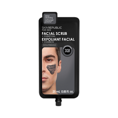 Facial Scrub + Charcoal for Men