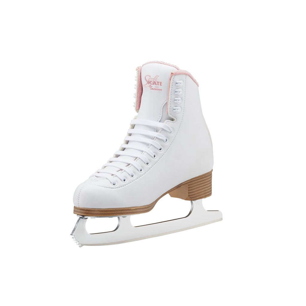 Begin掲載 Jackson Classic Purple SoftSkate 380 Womens/Girls Ice Figure  Skates/JUST LAUNCHED NOV 2020 with Top Notch Skate Guard Girls Size-11.0 