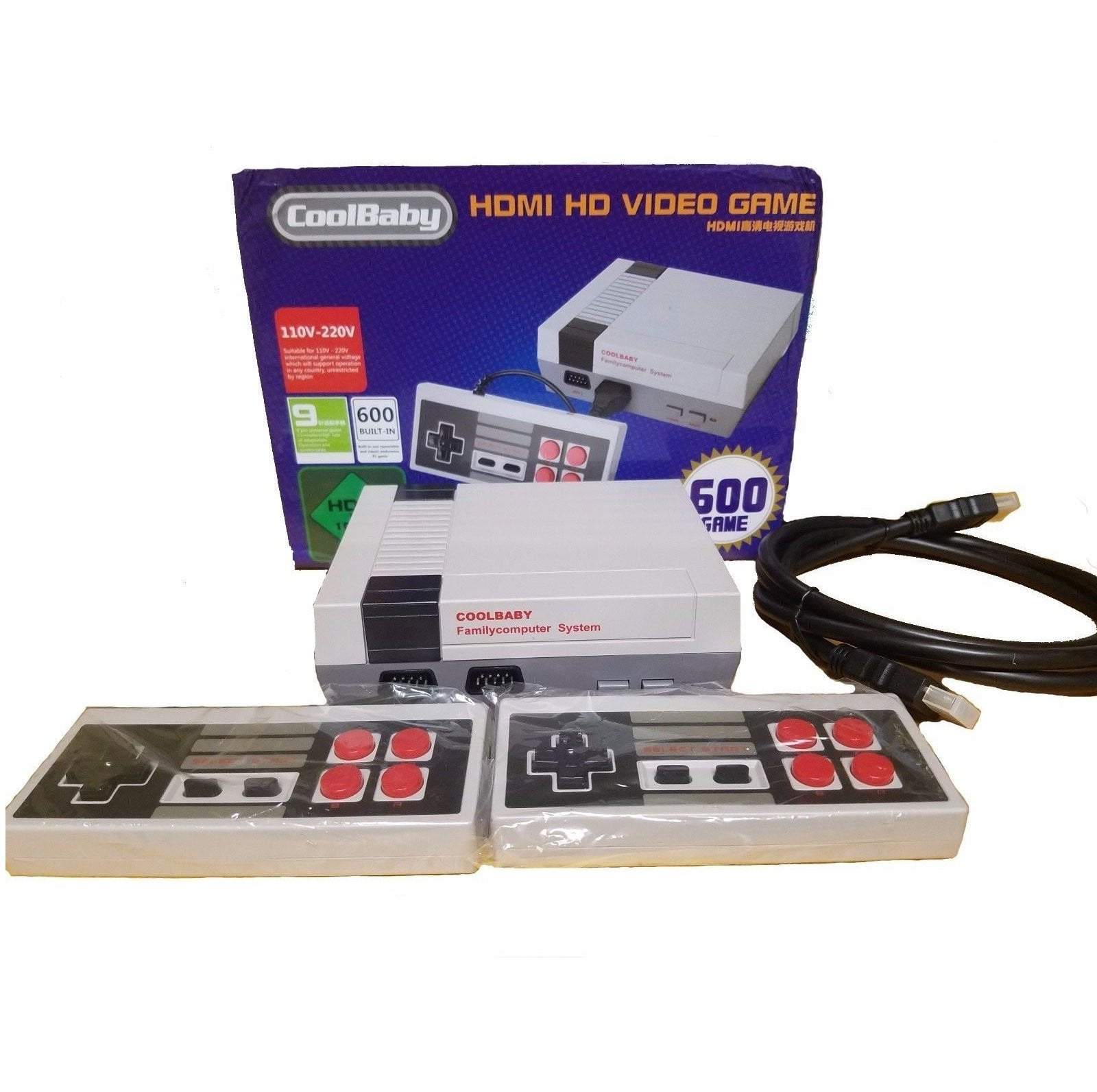 600 Games Classic Mini NES Retro Console Coolbaby - Best Gifts and Gadgets