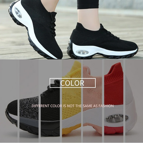 Orthopedic Walking Shoes Platform Sneakers for Women