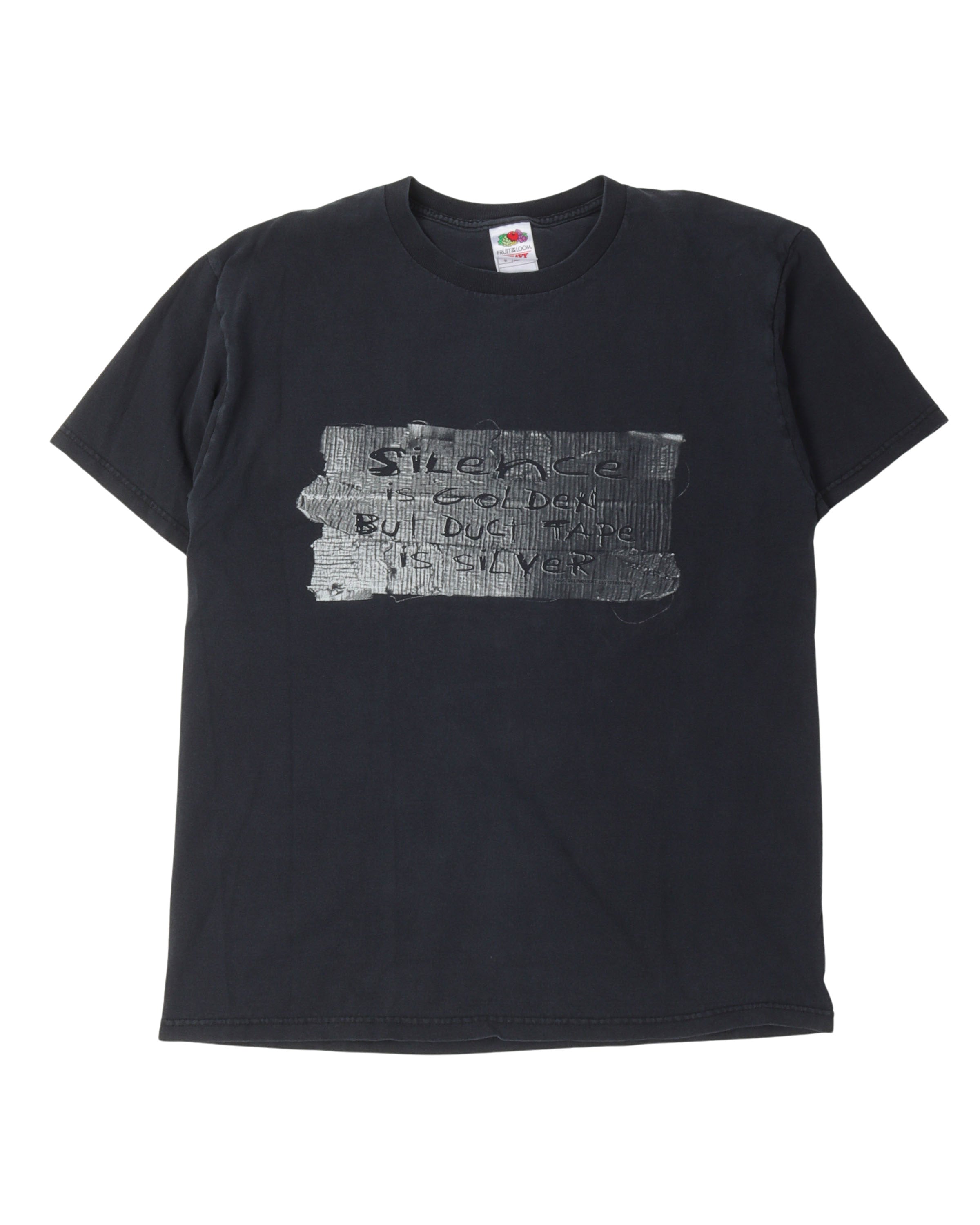 Image of "Silence is Golden but Duct Tape is Silver" T-Shirt