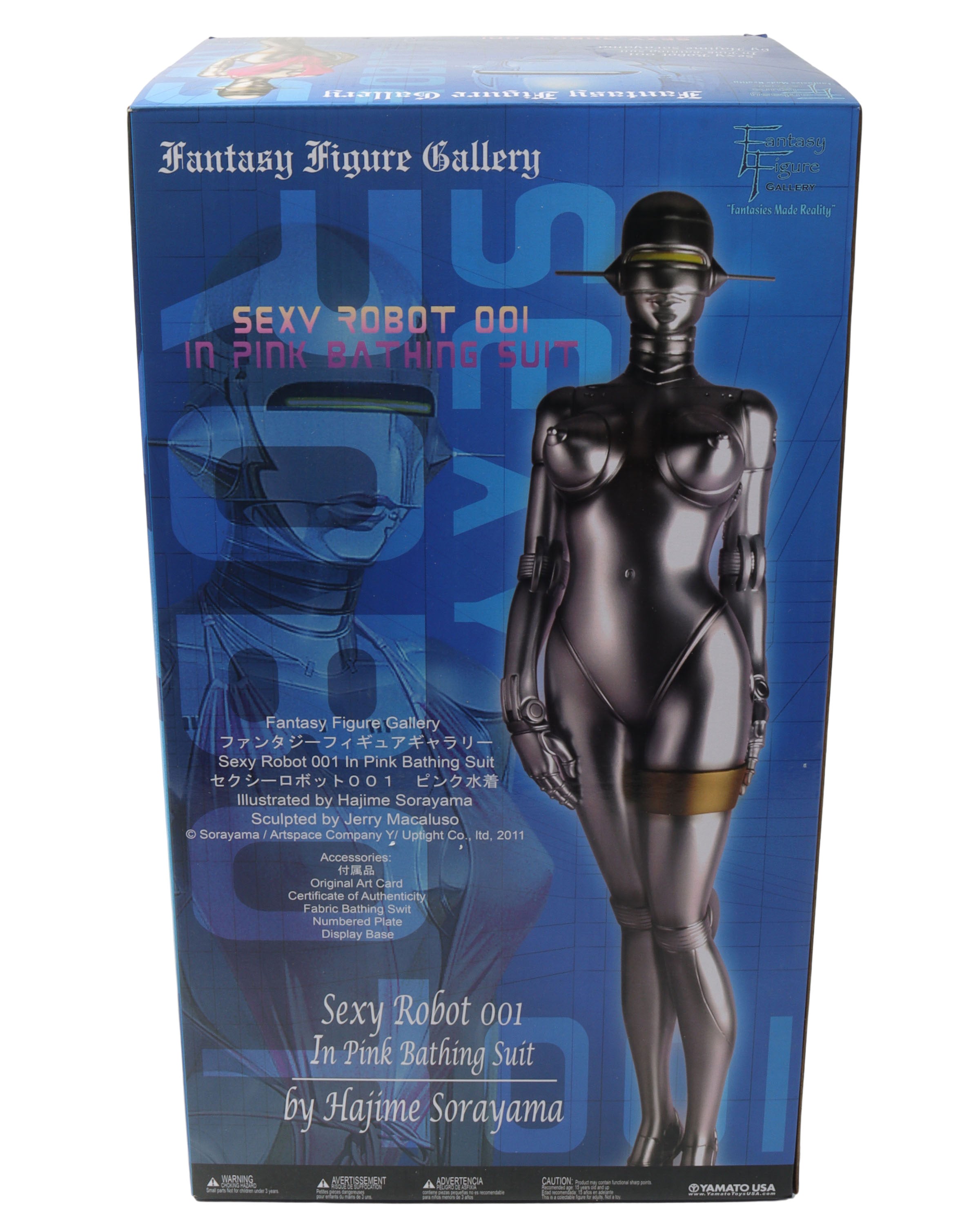 Image of 1/4 FFG SEXY ROBOT 001 In Pink Bathing Suit (2011)