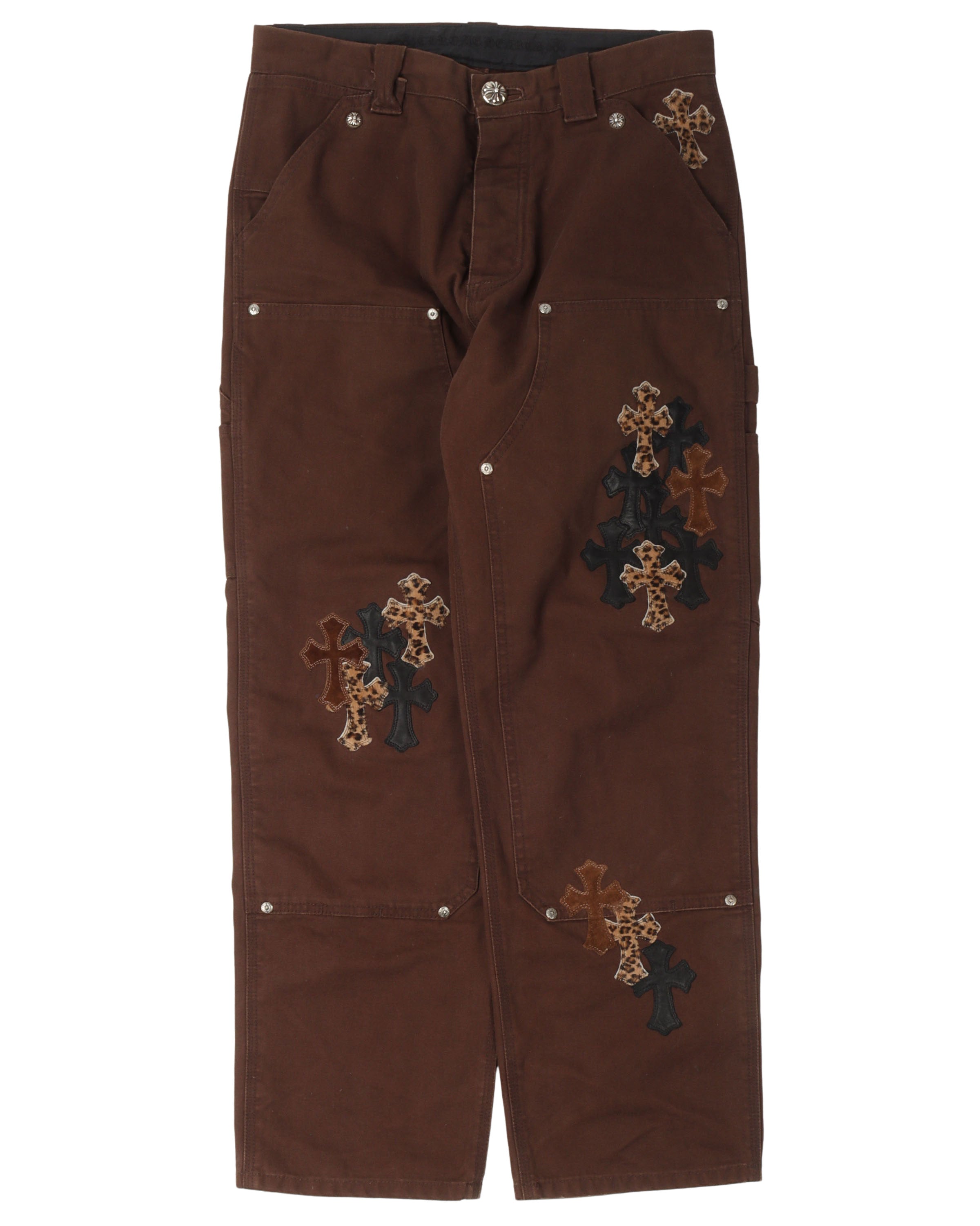 Cross Patch Double Knee Carpenter Pants