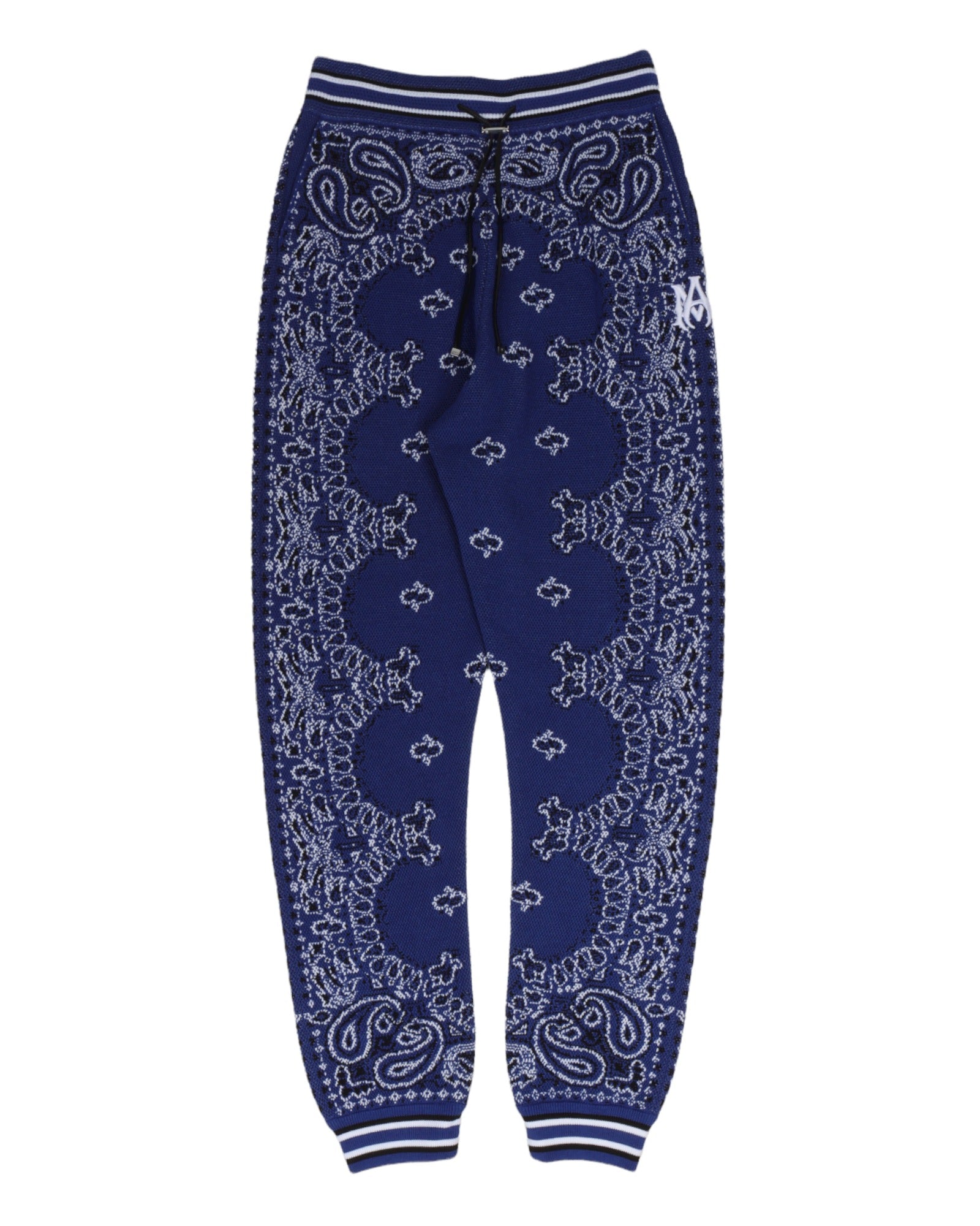 Amiri Blue Paisley Sweat Pants