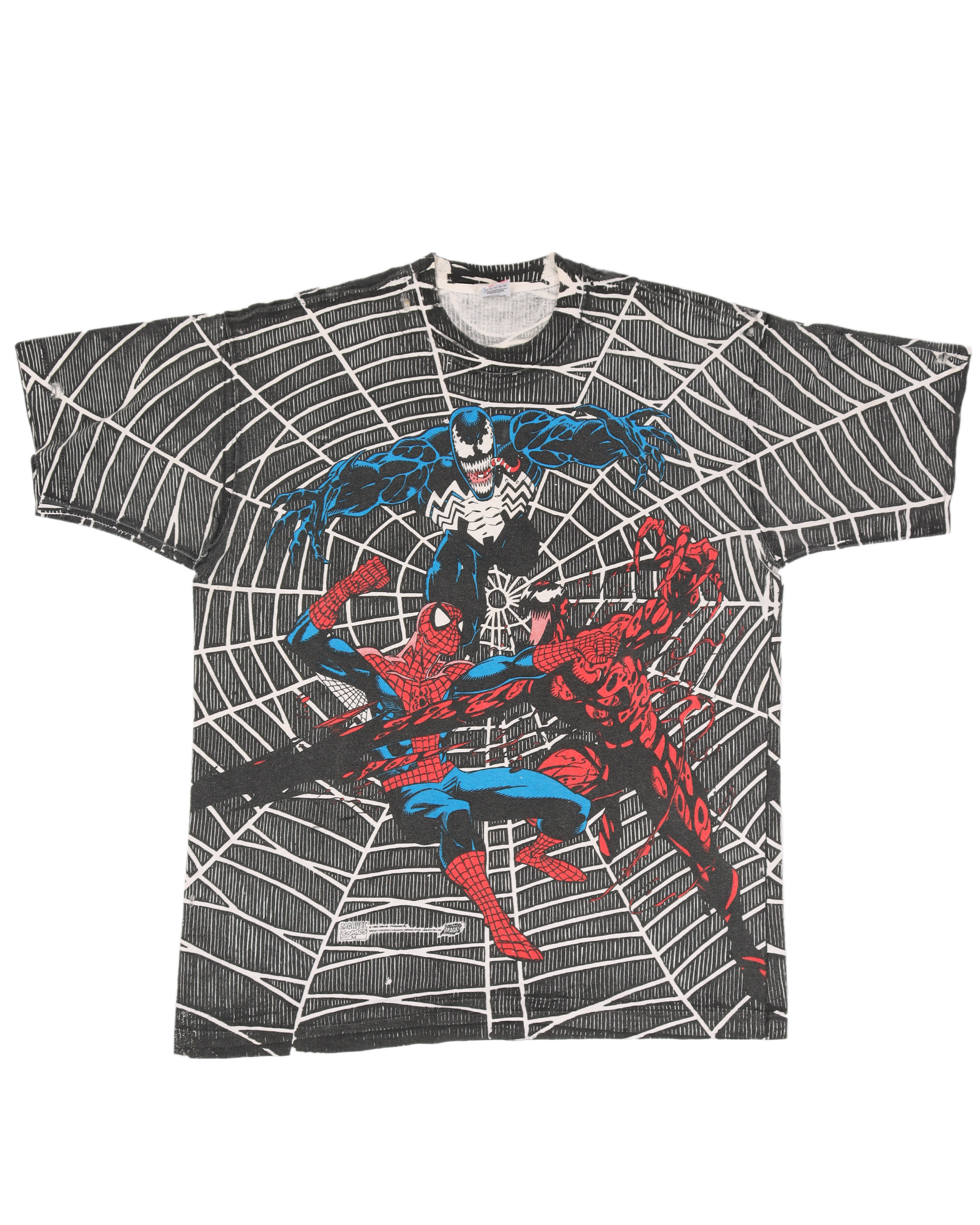 Vintage Venom & Spider-Man vs. Carnage Mega T-Shirt