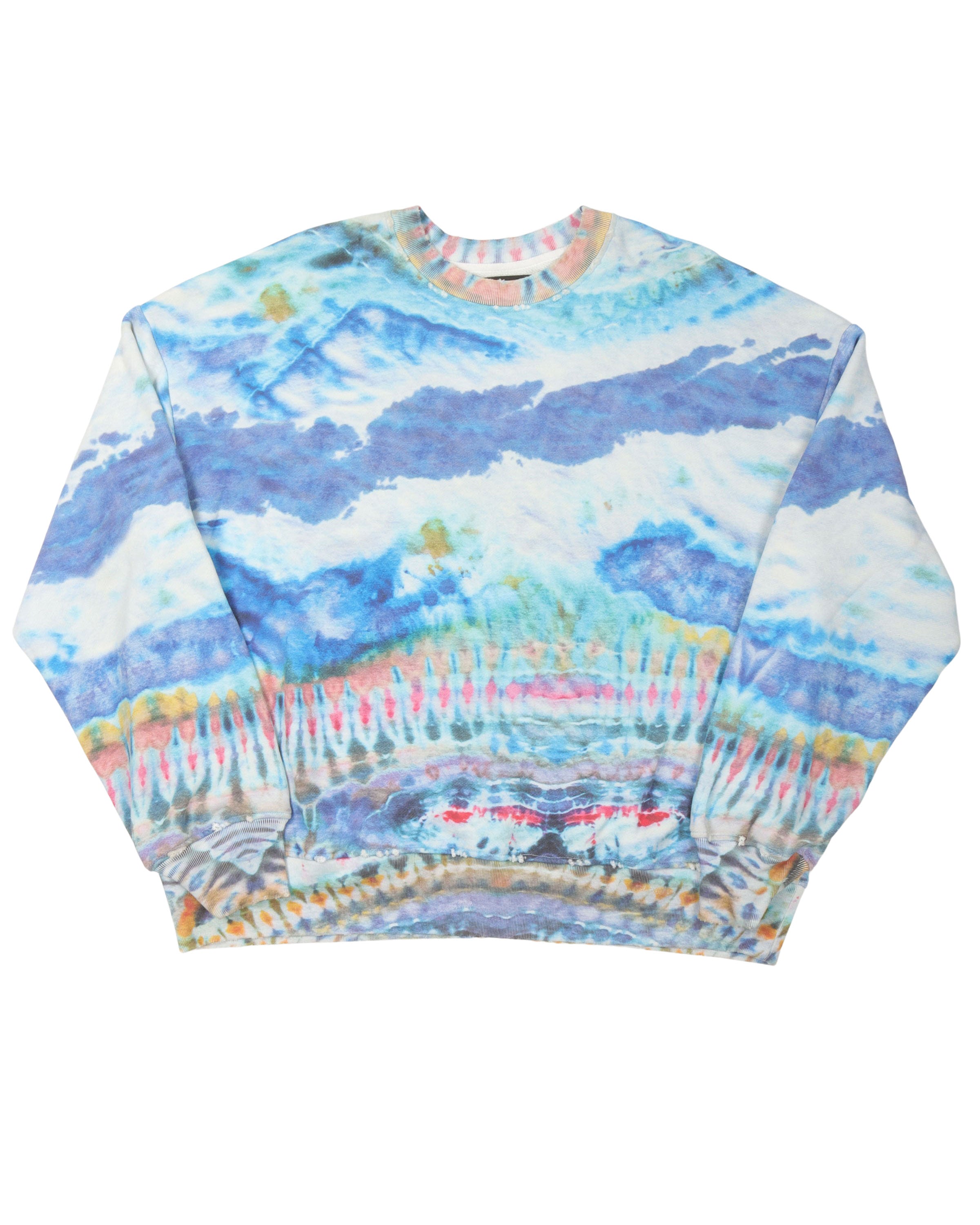 image of Tie-Dye Crewneck Sweatshirt