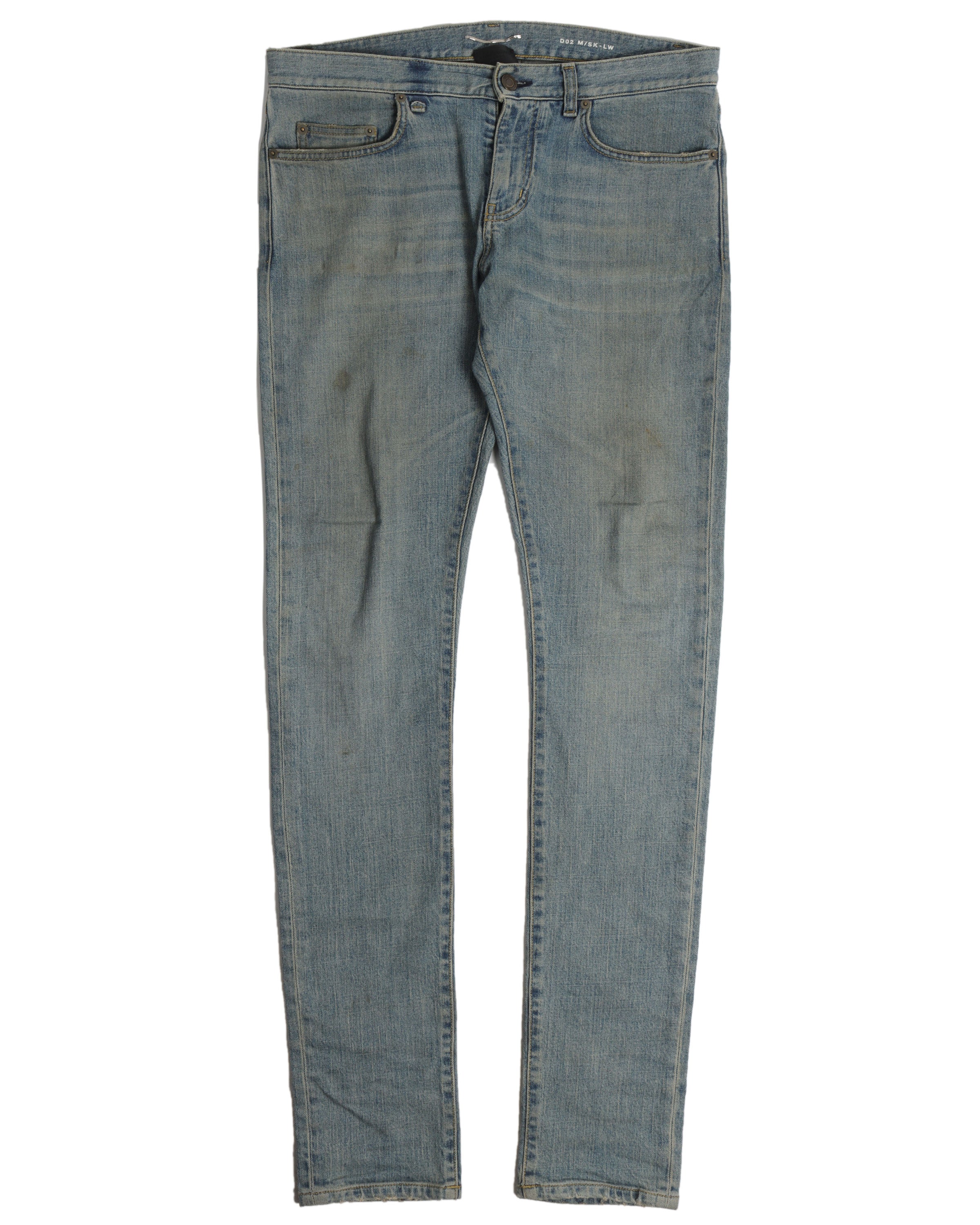 Saint Laurent D02 Fade Wash Jeans