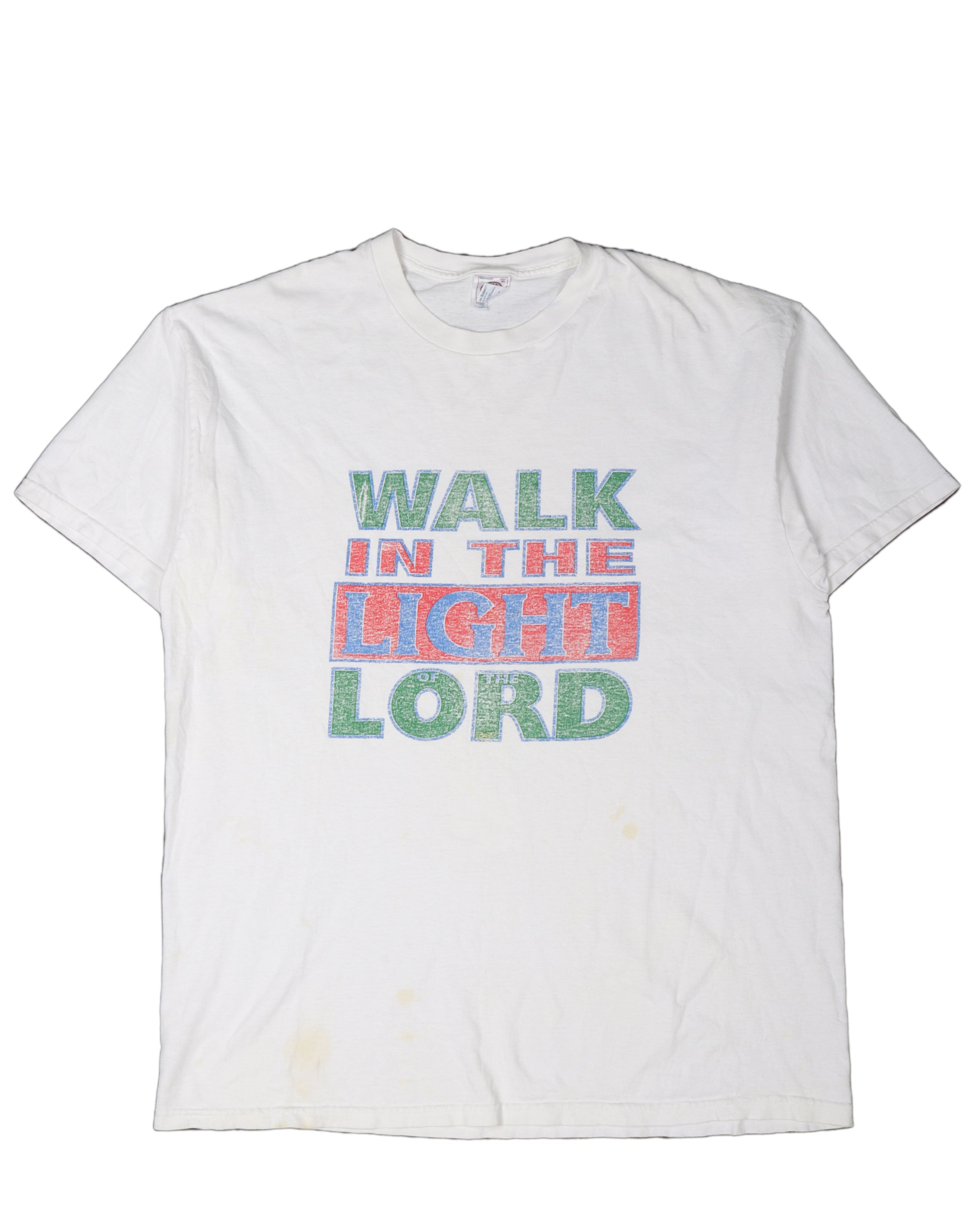 image of Walk in The Light of Lord T-shirt