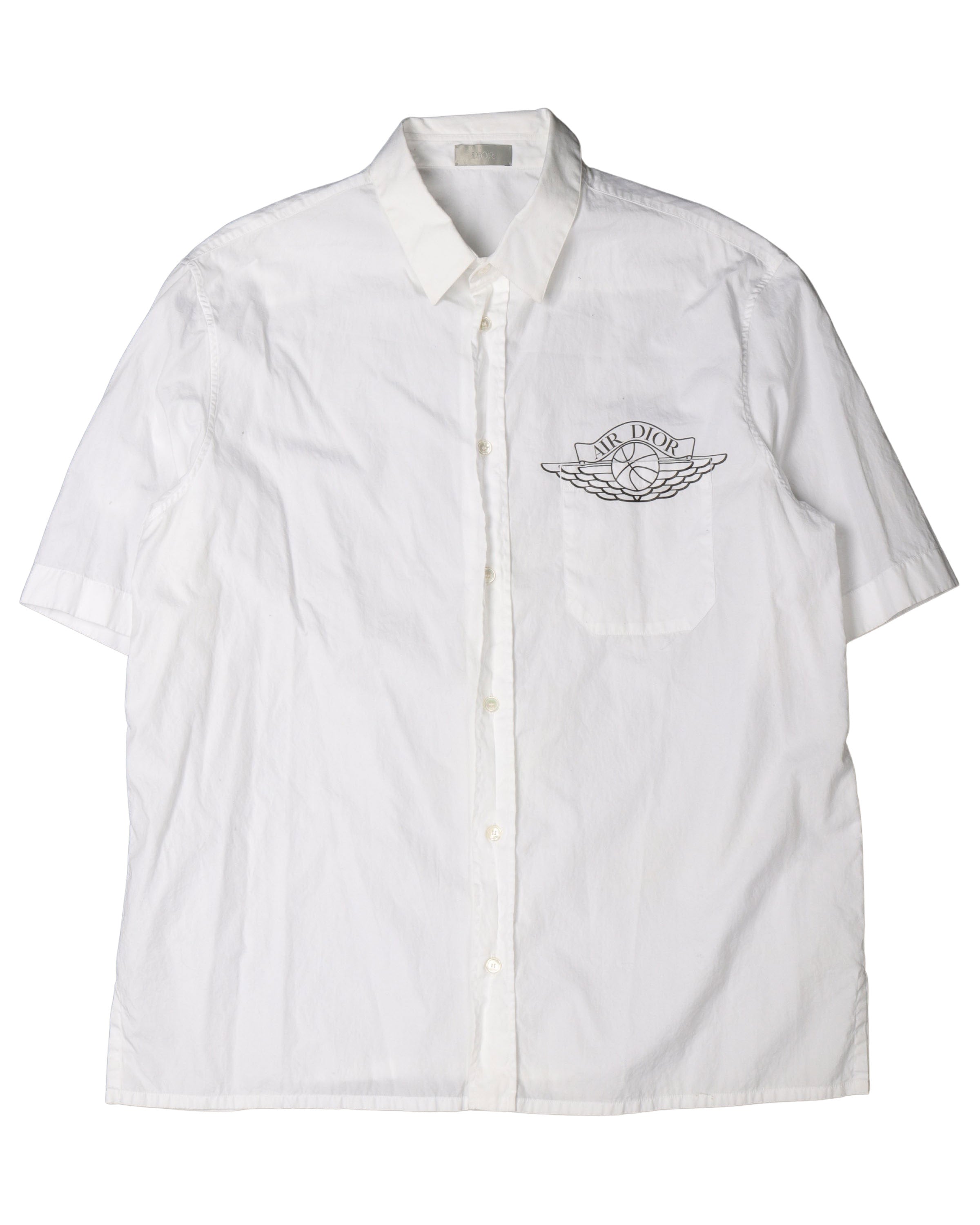 Image of Air Dior Wings Short Sleeve Shirt