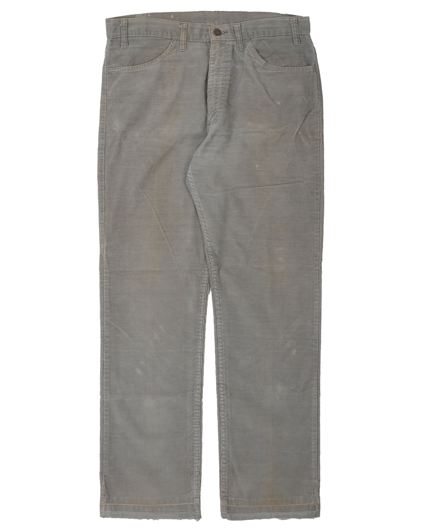Vintage Levi's Grey Corduroy Pants