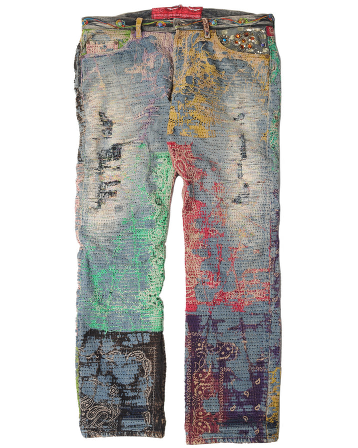Proleta re art 風 remake bandana pants | www.fleettracktz.com