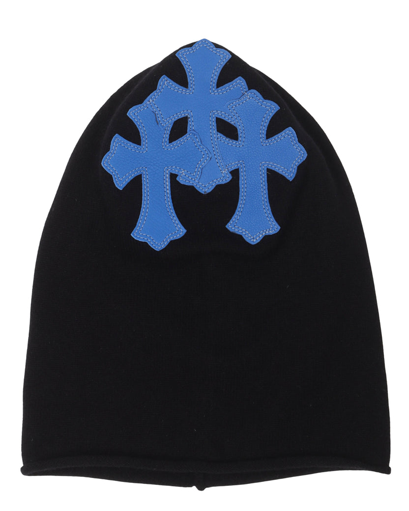 Chrome Hearts Leather Patch Beanie 数量限定価格!! 51.0%OFF