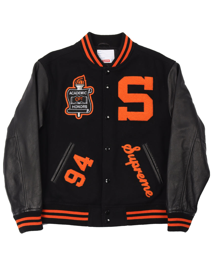 Supreme FW19 Team Varsity Jacket