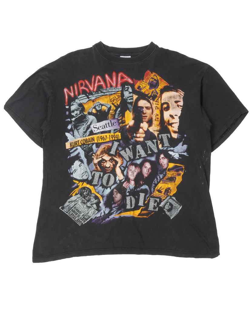 無料発送 NIRVANA VINTAGE Tシャツ KURT COBAIN SADE 映画 i9tmg.com.br