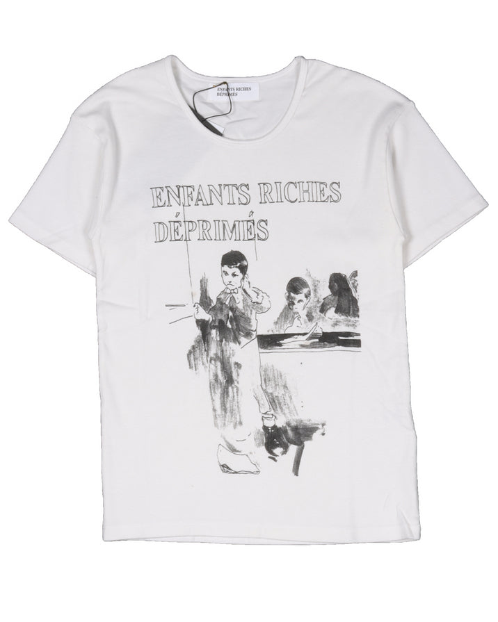 無地・新色登場！ enfants riches deprimes ダメージ加工 Tシャツ - T