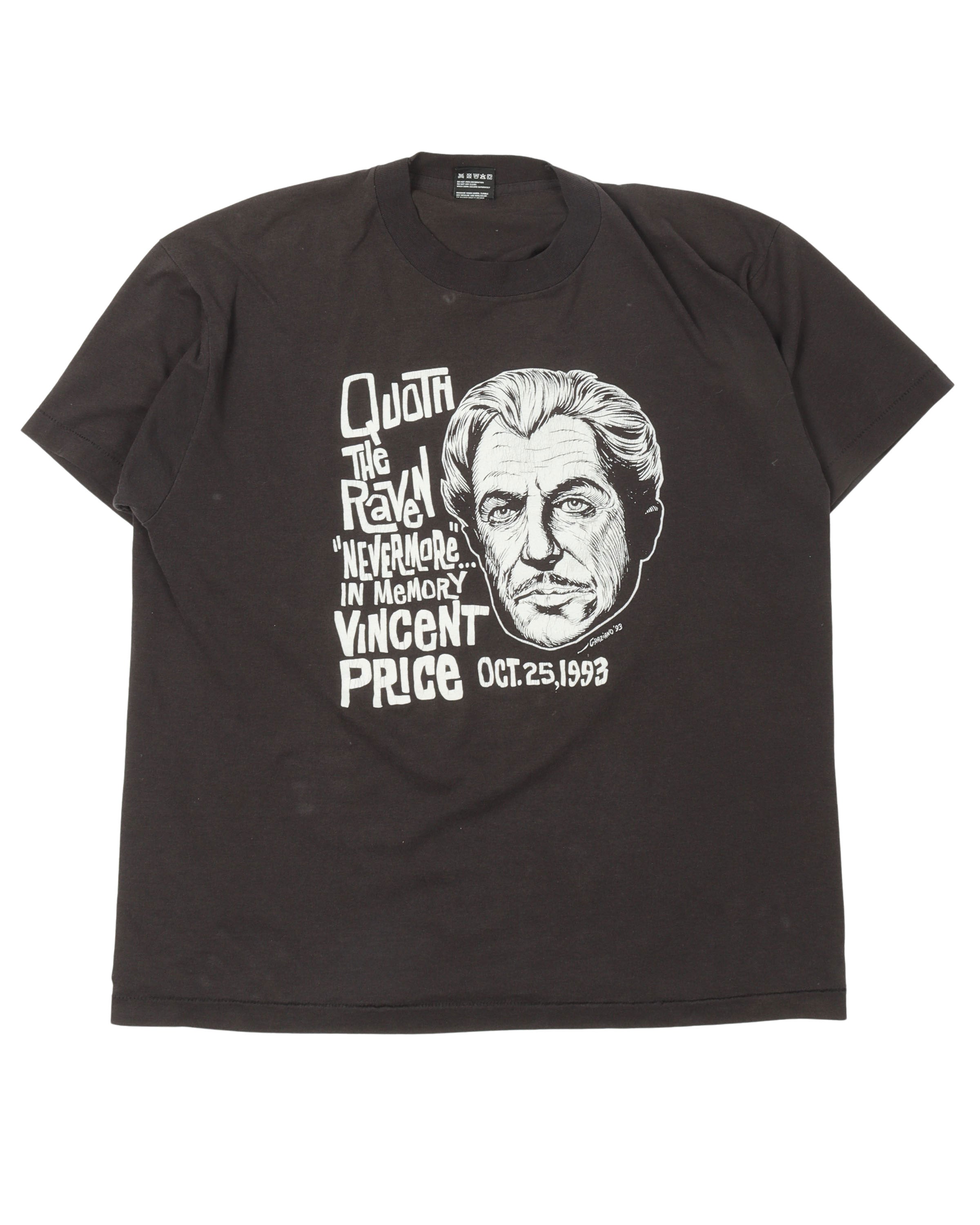 image of Vincent Price Memorial T-Shirt