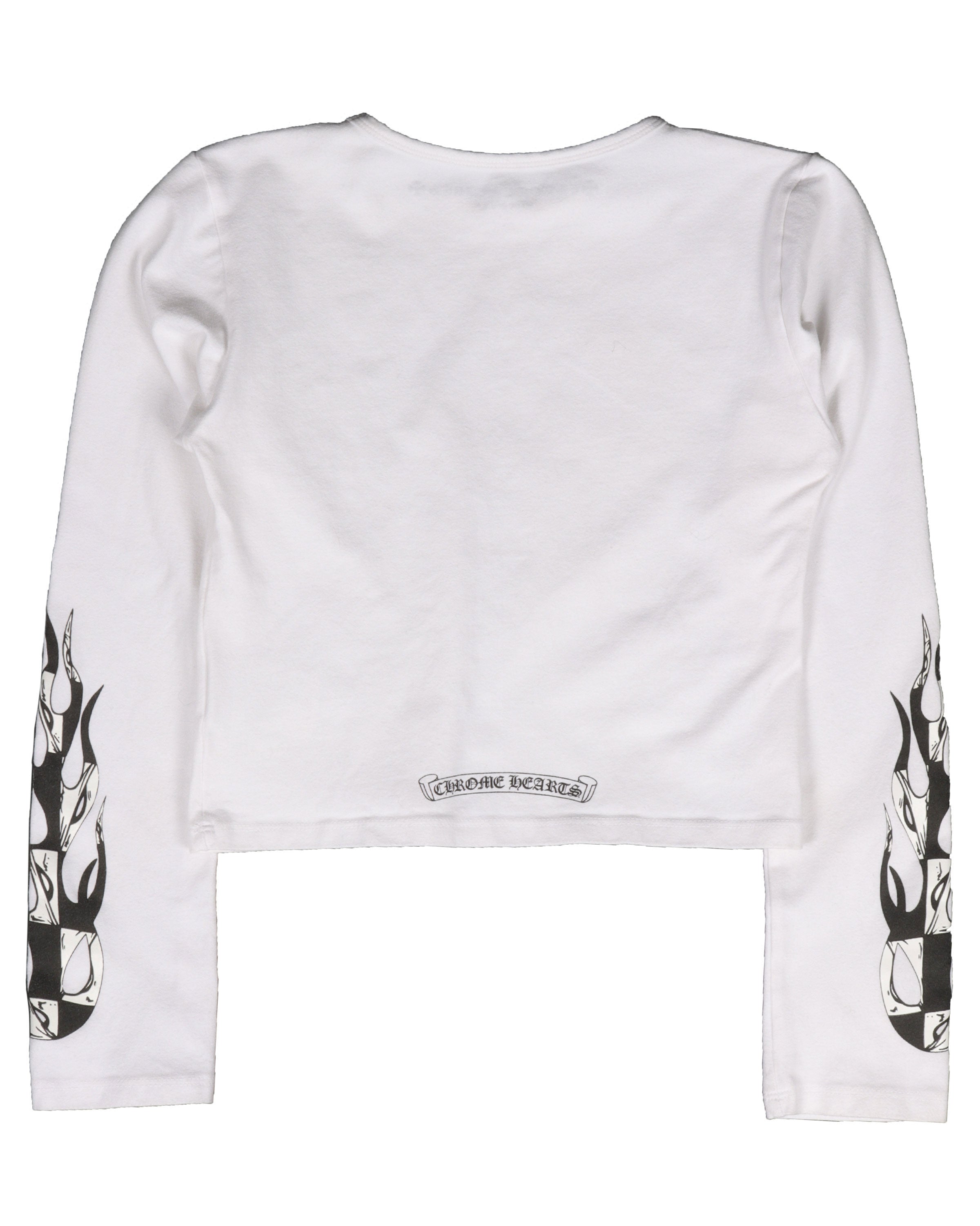 chrome hearts lace top