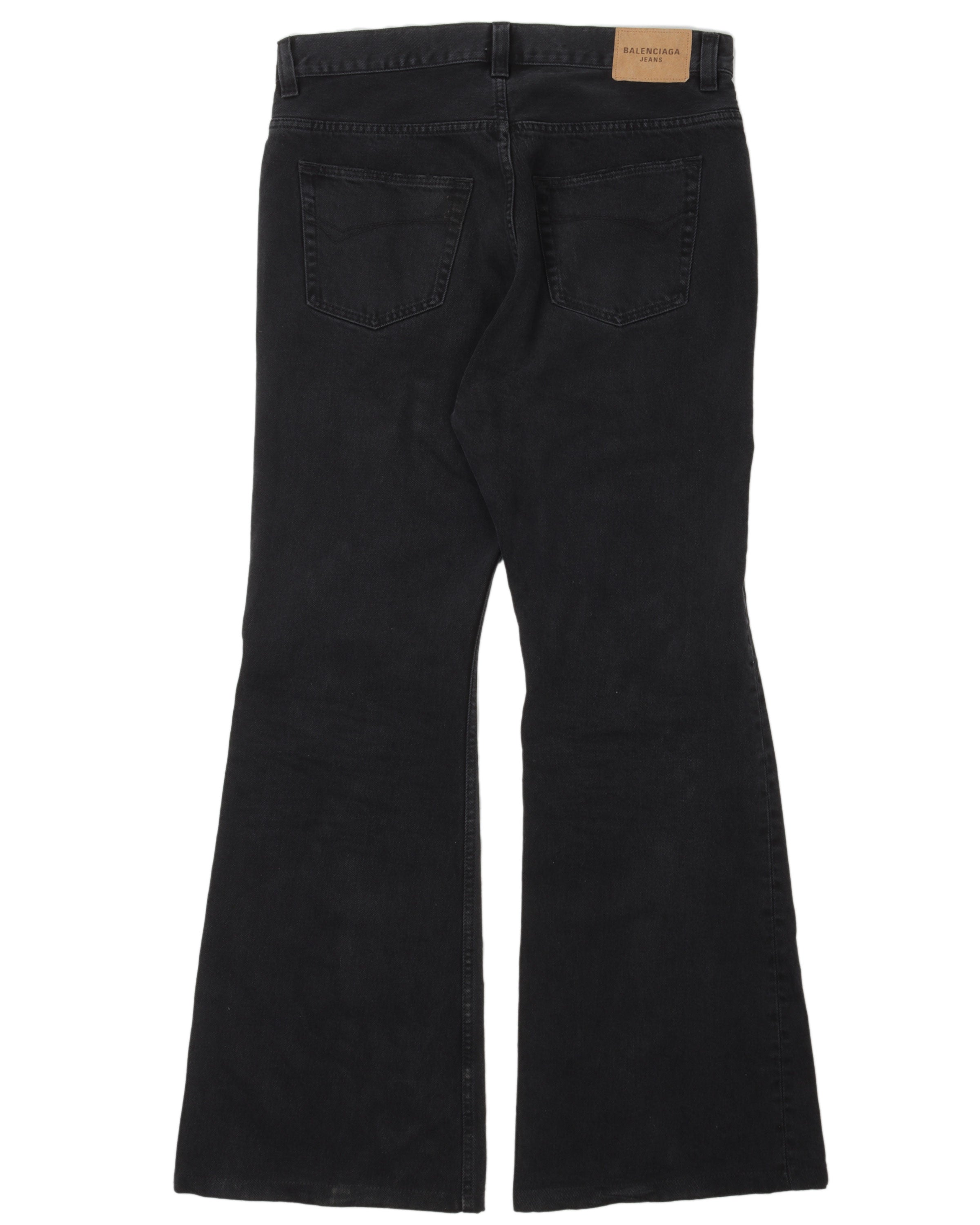 Balenciaga Flared Denim Jeans