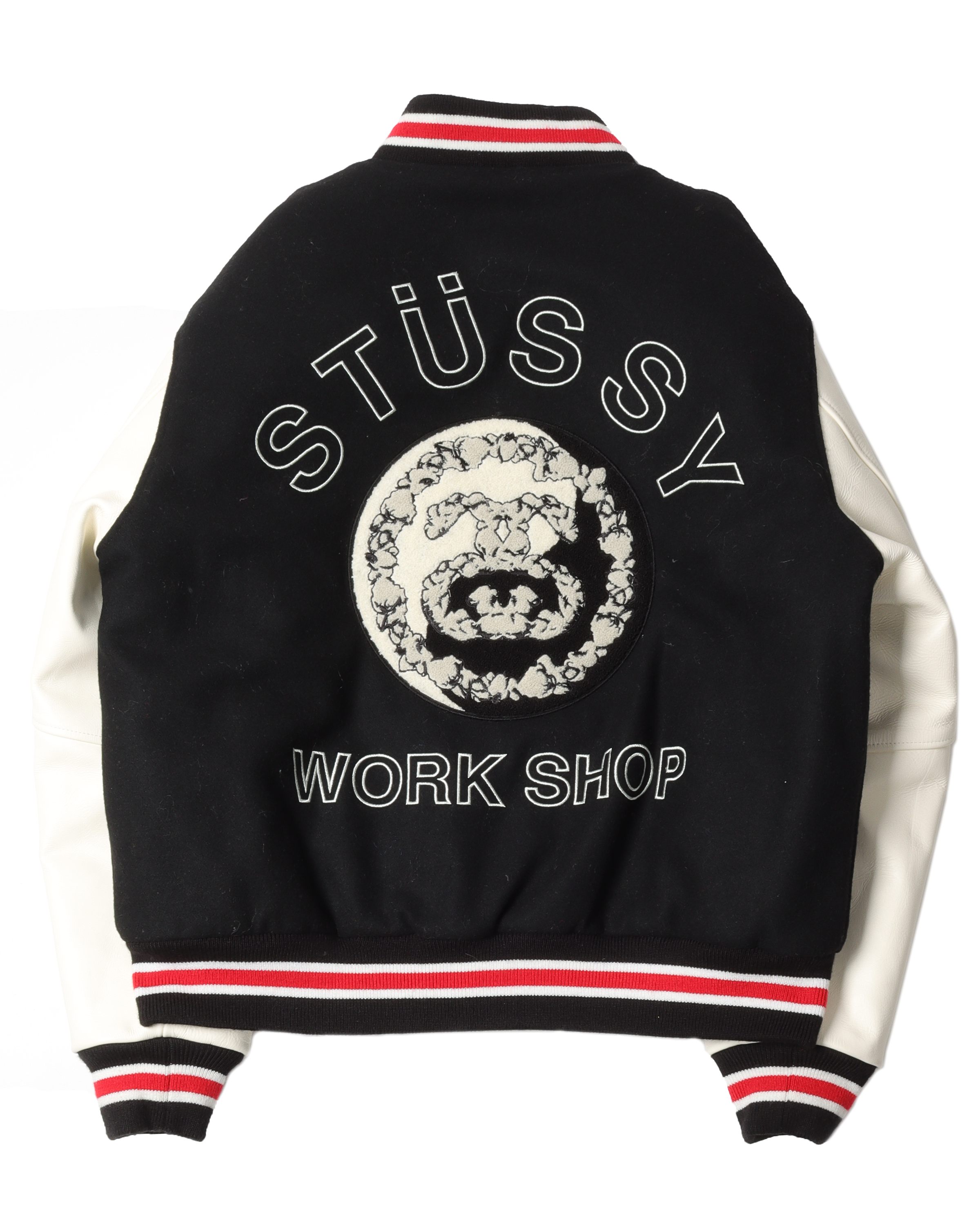 Stussy Denim Tears Varsity Jacket