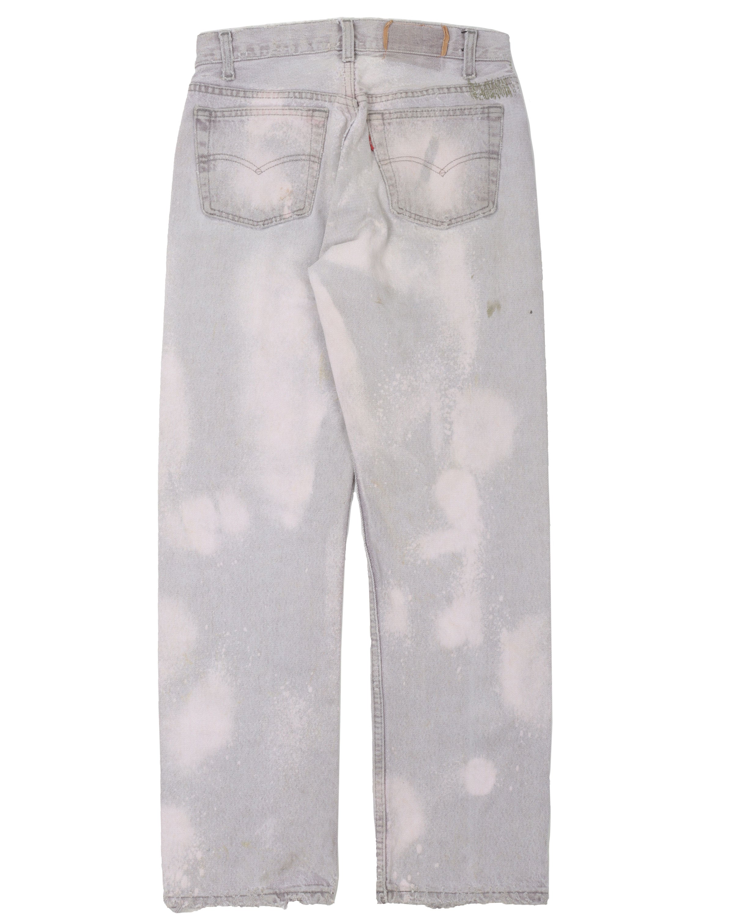 Vintage Levi's 501 Light Grey Jeans