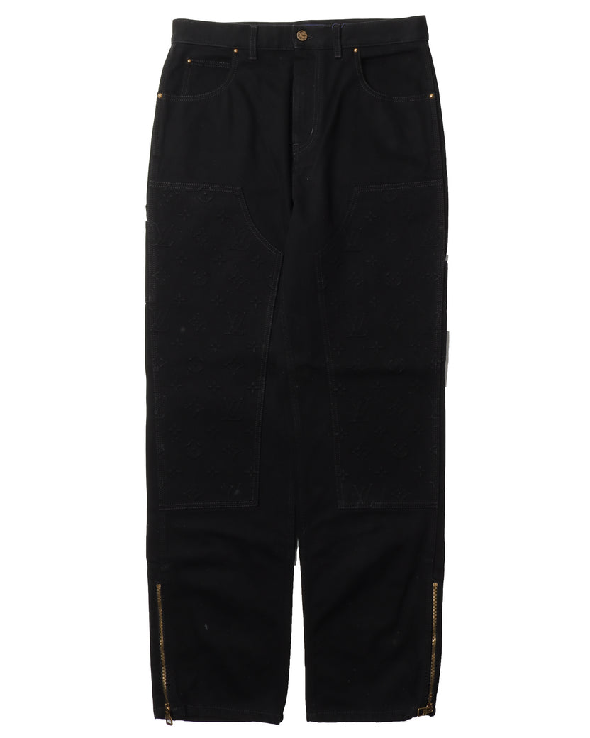 Louis Vuitton Monogram Monogram Double Knee Carpenter Pant