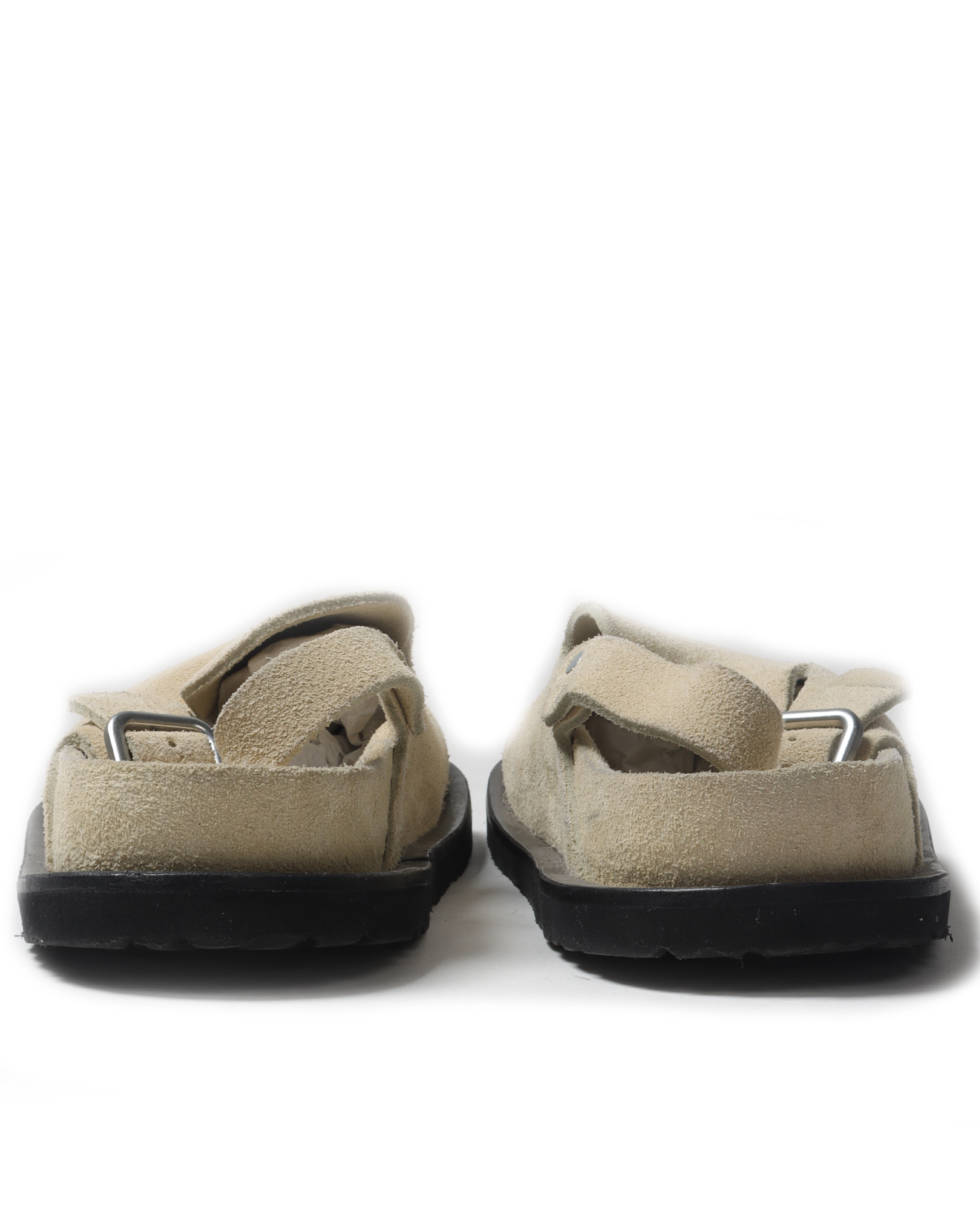 Jil Sander Birkenstock Berlin Suede Sporty Slingback Clogs