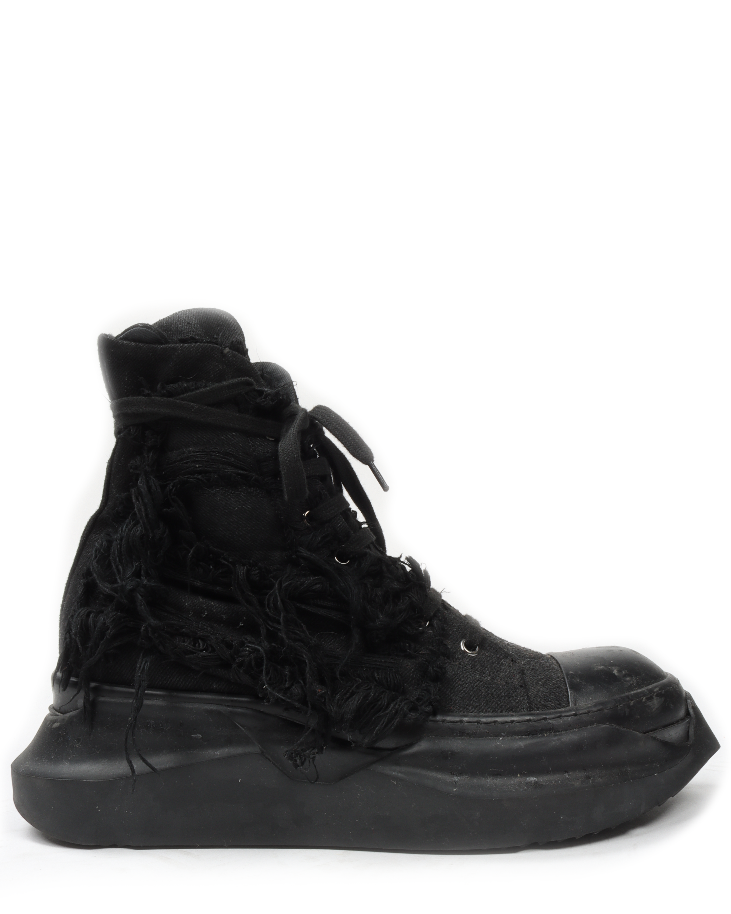 Rick Owens Fogachine High Black Milk Men's - RU01B1890 LPOW1 9111