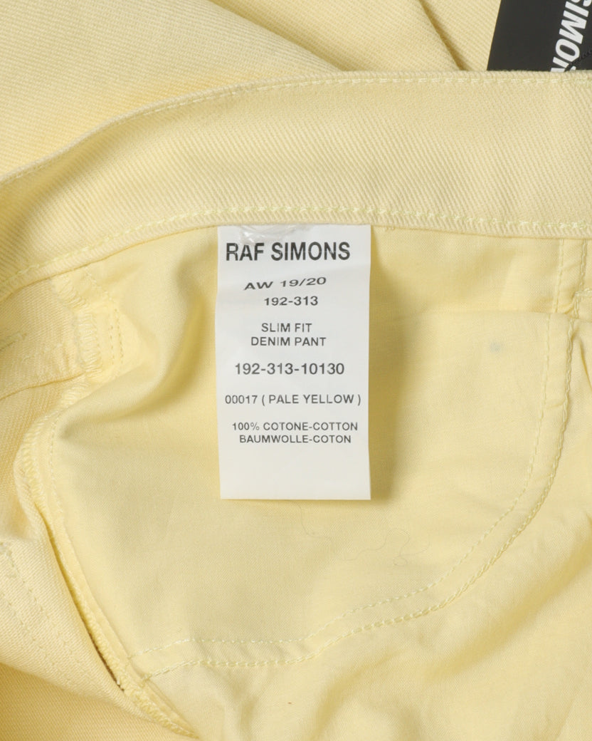 Raf Simons AW19 Four-Ring Denim