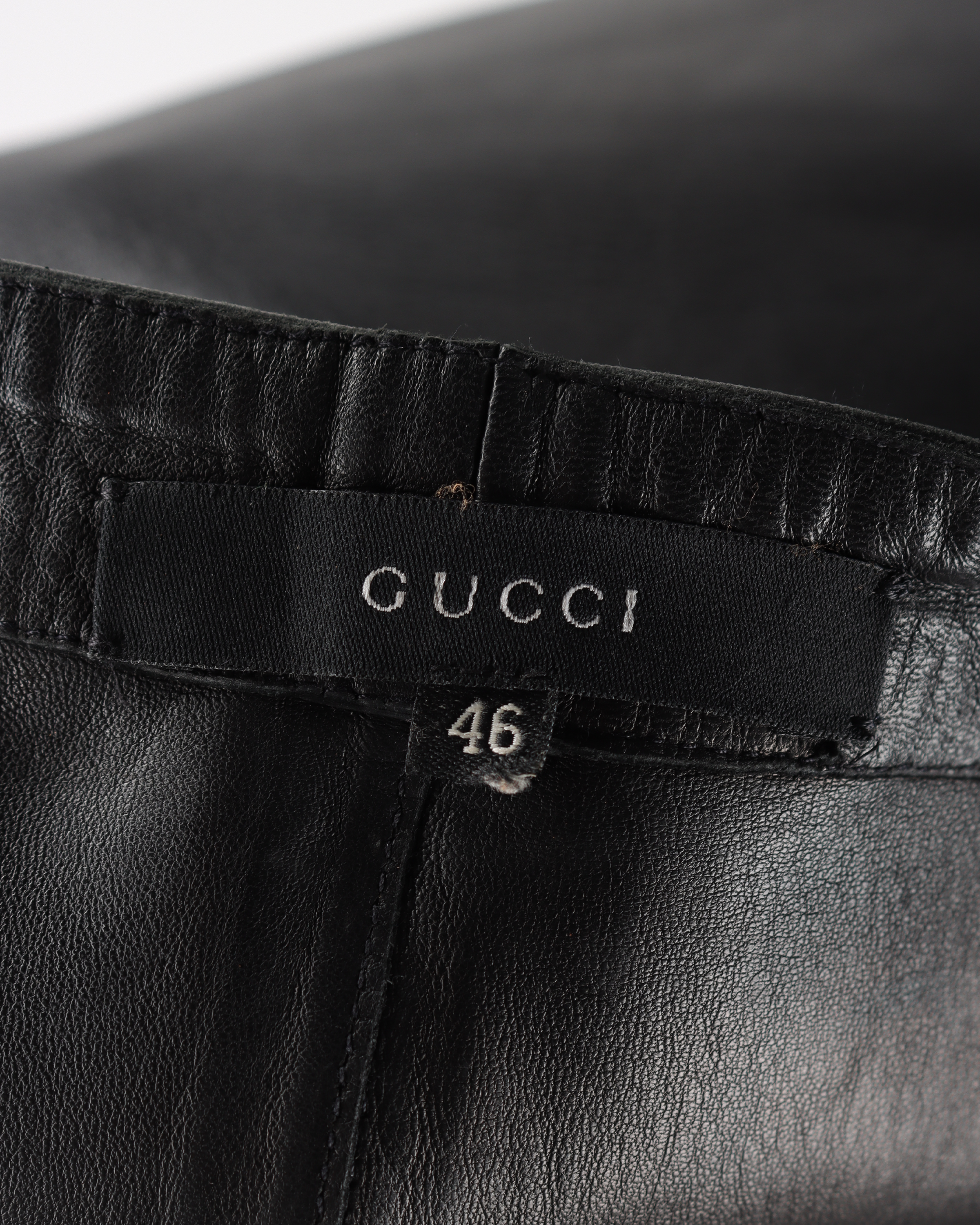 Gucci Leather Pants