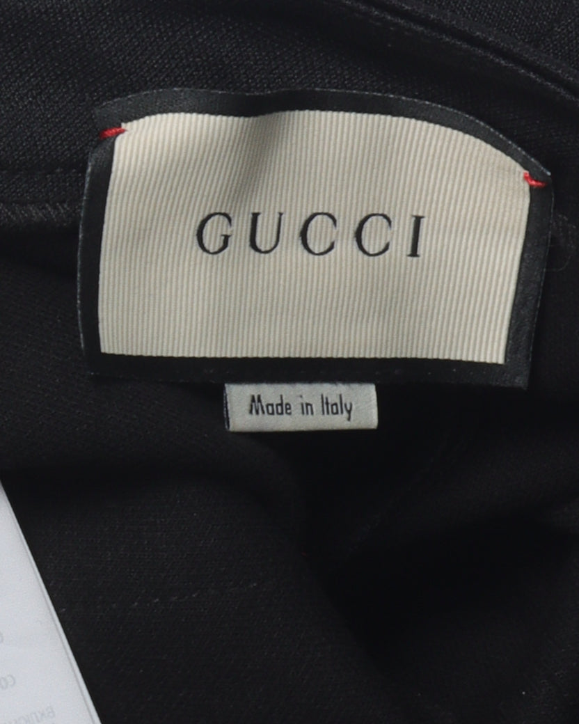 Gucci Pleated Striped Track Pants