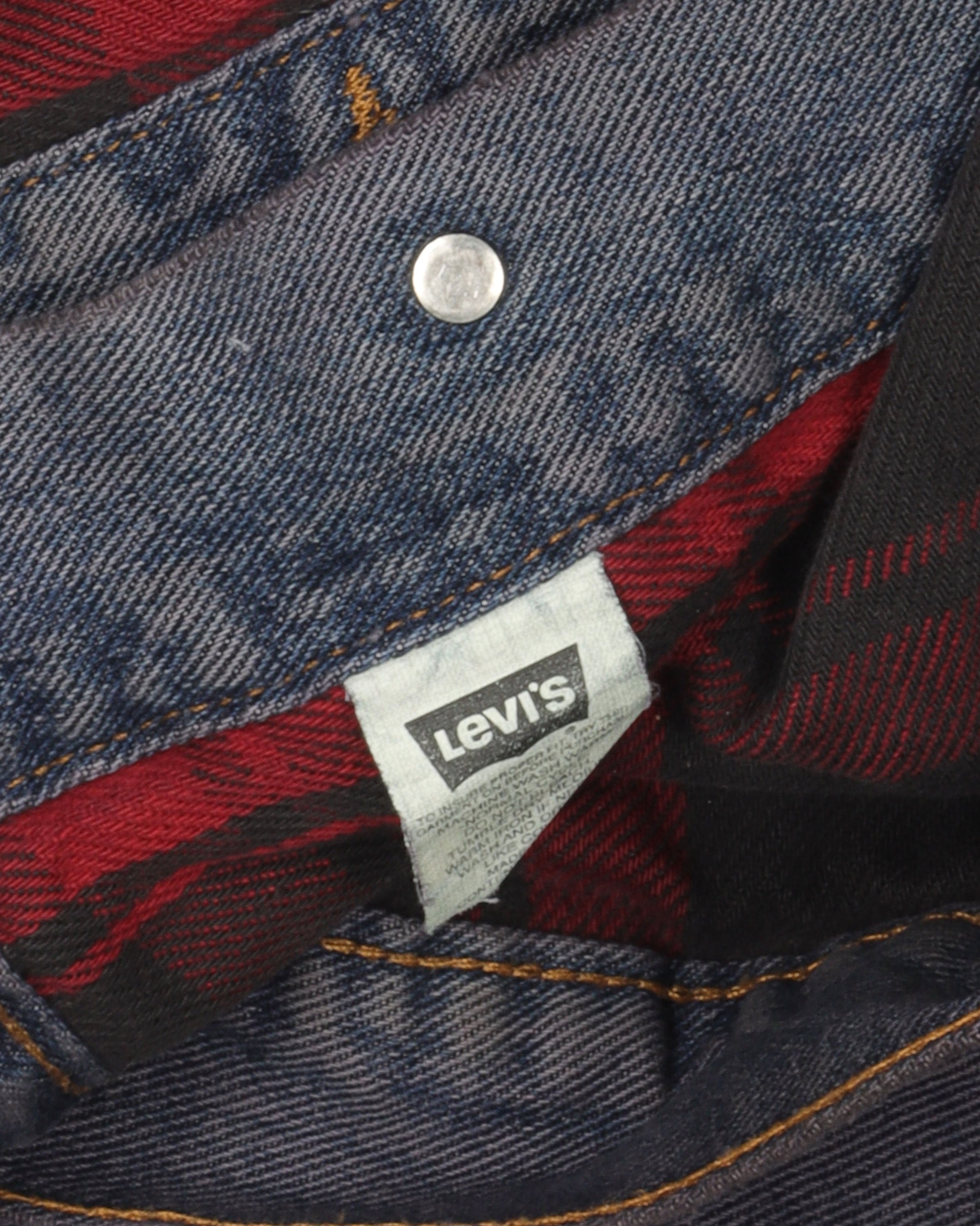 Vintage Levi's Flannel-Lined Denim Jacket