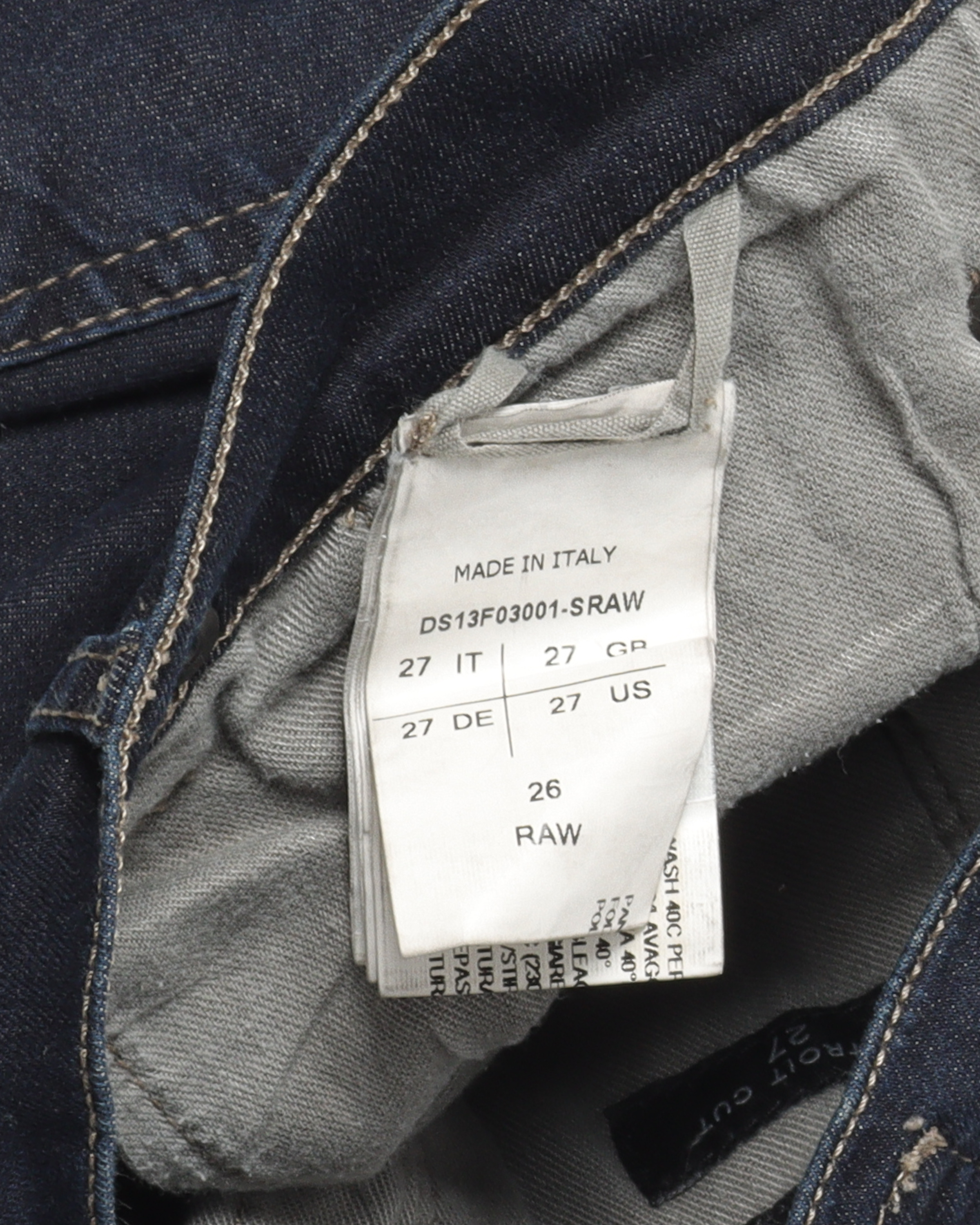 DRKSHDW Torrance cut coating jeans pants