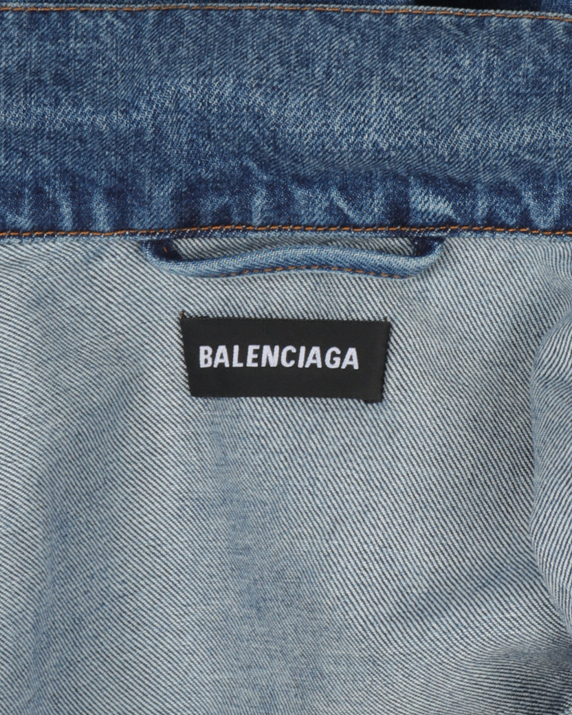 Balenciaga Denim Vest Jacket