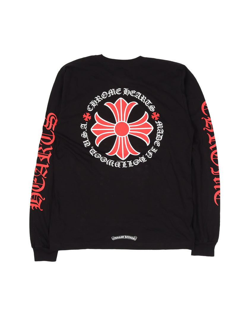 美品】CHROME HEARTS L/S T-Shirt【 S 】-