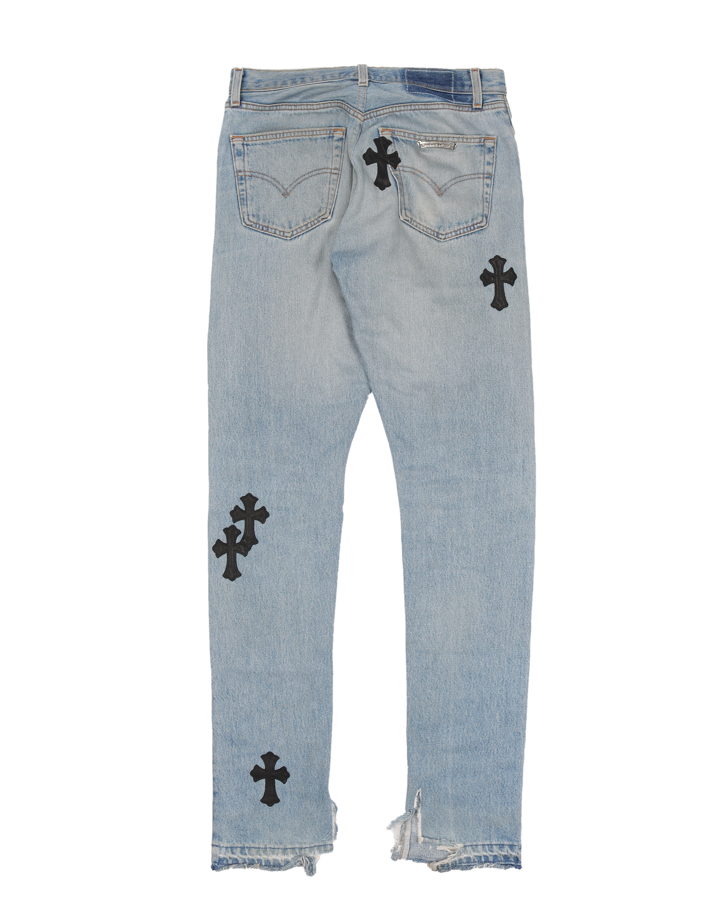 CHROME HEARTS LEVI'S CROSS PATCH DENIM