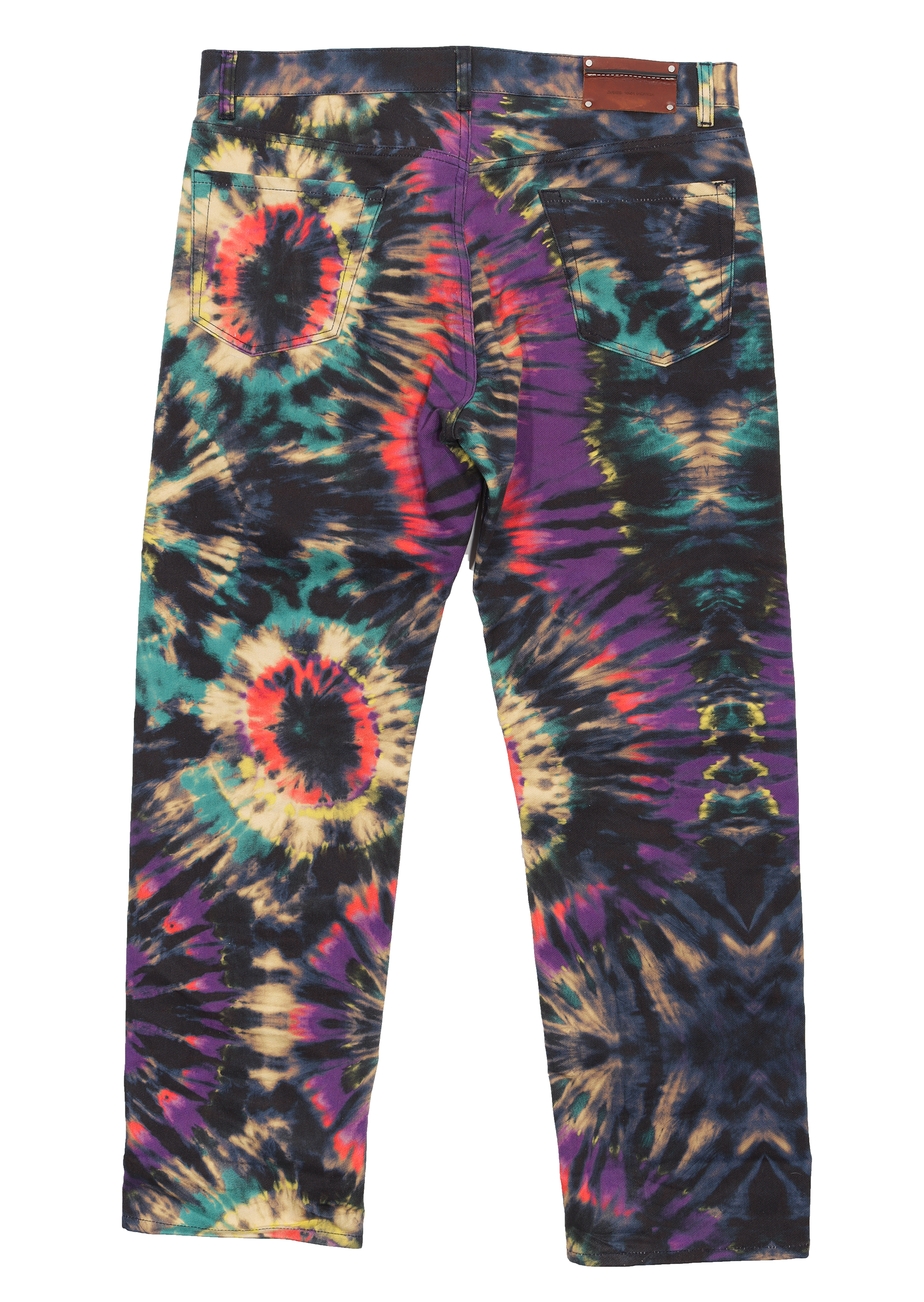 dries van noten tie dye pants