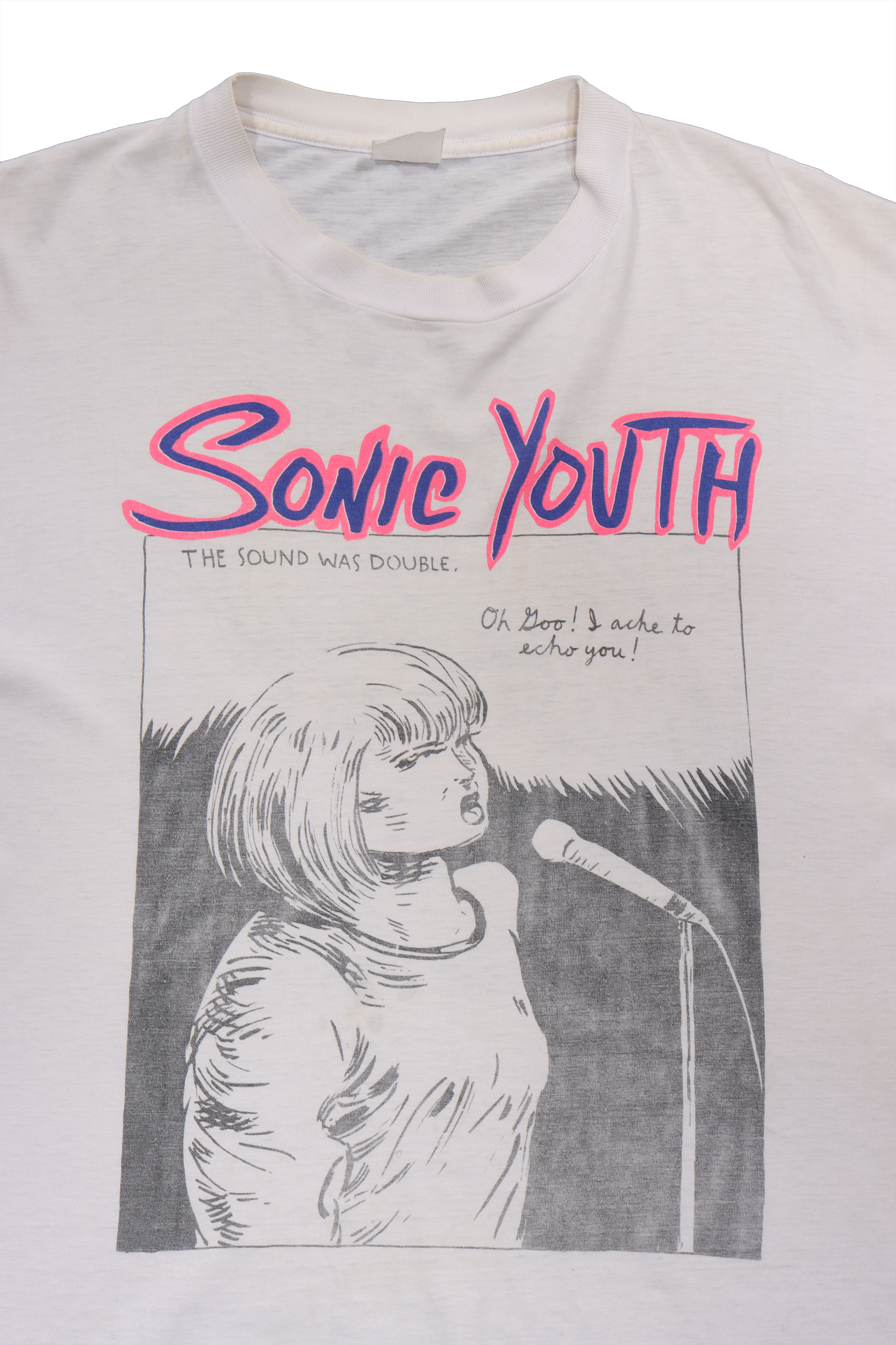 Vintage Sonic Youth 1991 In Goo T Shirt By Raymond Pettibon Justin Reed New York