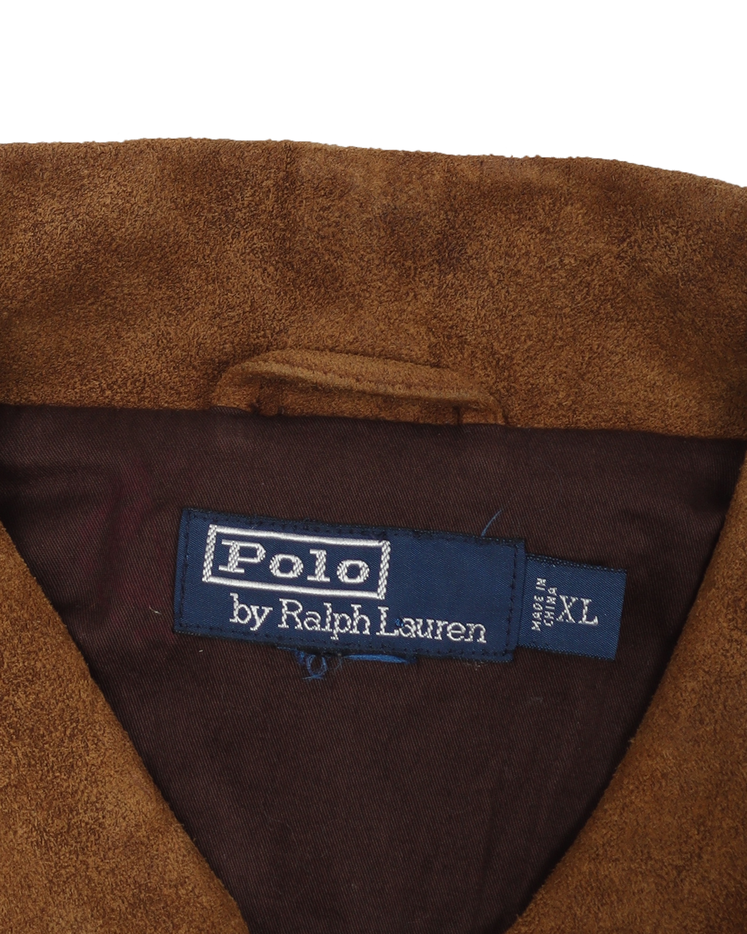 Vintage Polo by Ralph Lauren Suede Trucker Jacket