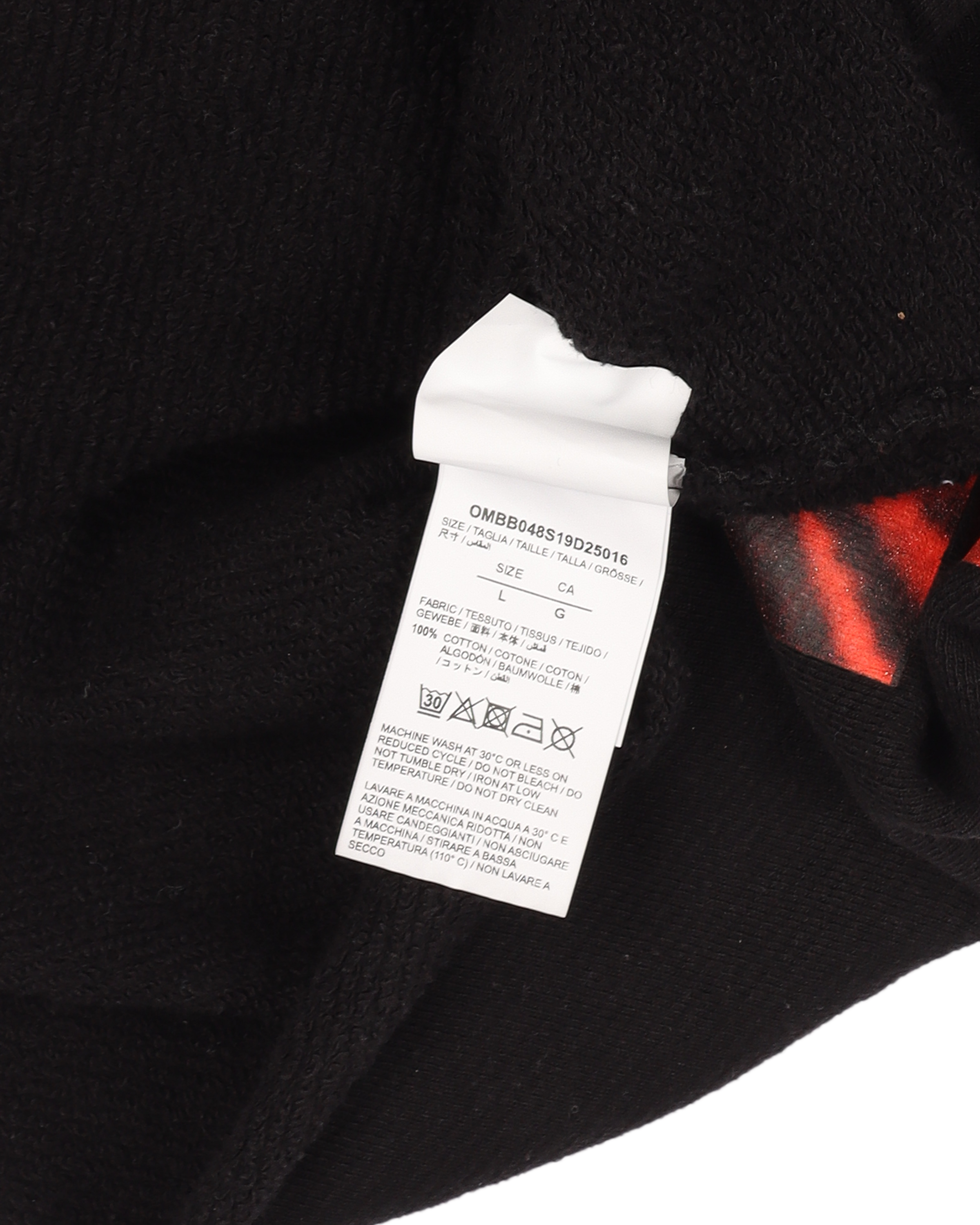 Off-White SS19 Double Layered Planet Hoodie