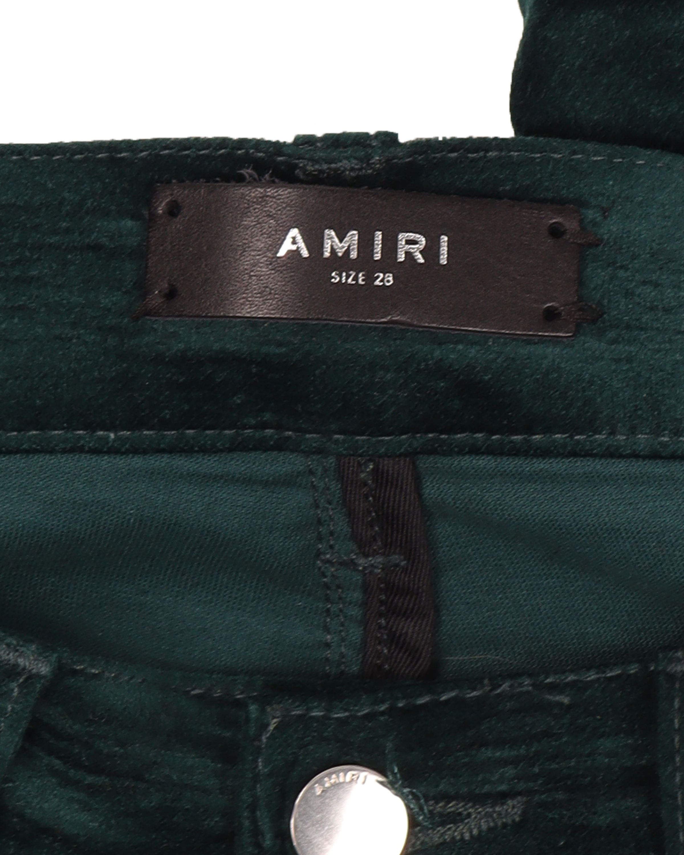 11周年記念イベントが 新品 AMIRI 21AW VELOUR SKINNY STACK PANTS