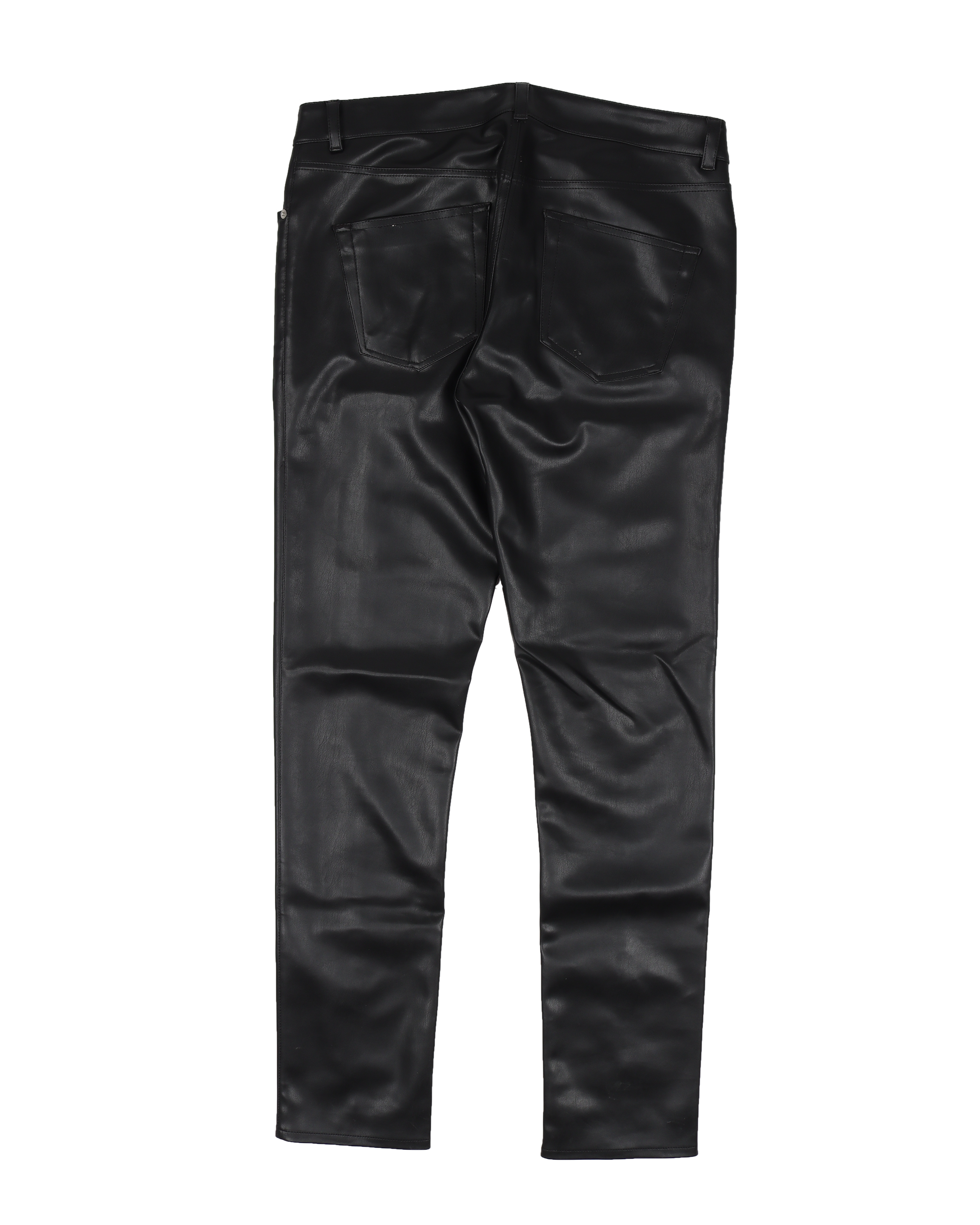 Rick Owens DRKSHDW Tyrone Slit Cut Faux-Leather Pants