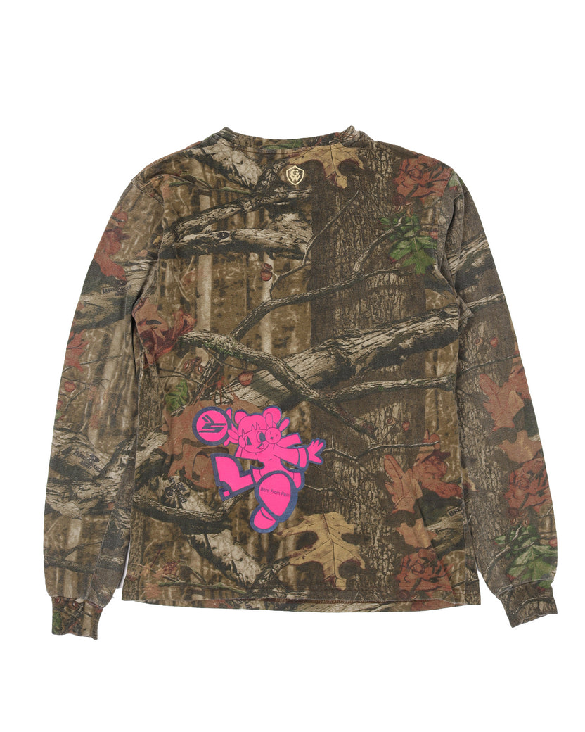 Sicko Born From Pain Silhouette Long Sleeve Camouflage T-Shirt